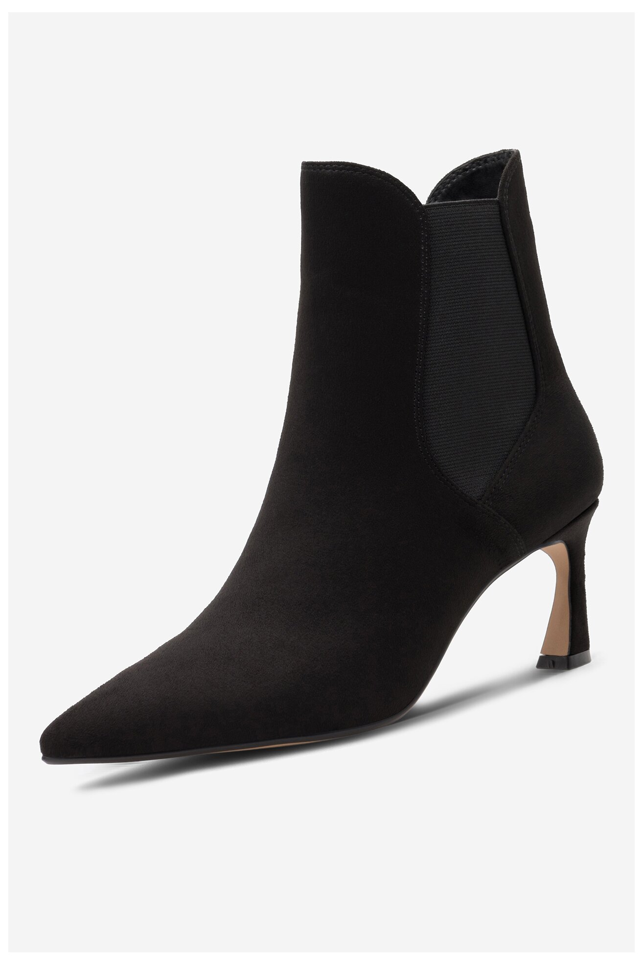 Bokacsizma NINE WEST LATEEF JF2147-1 FEKETE