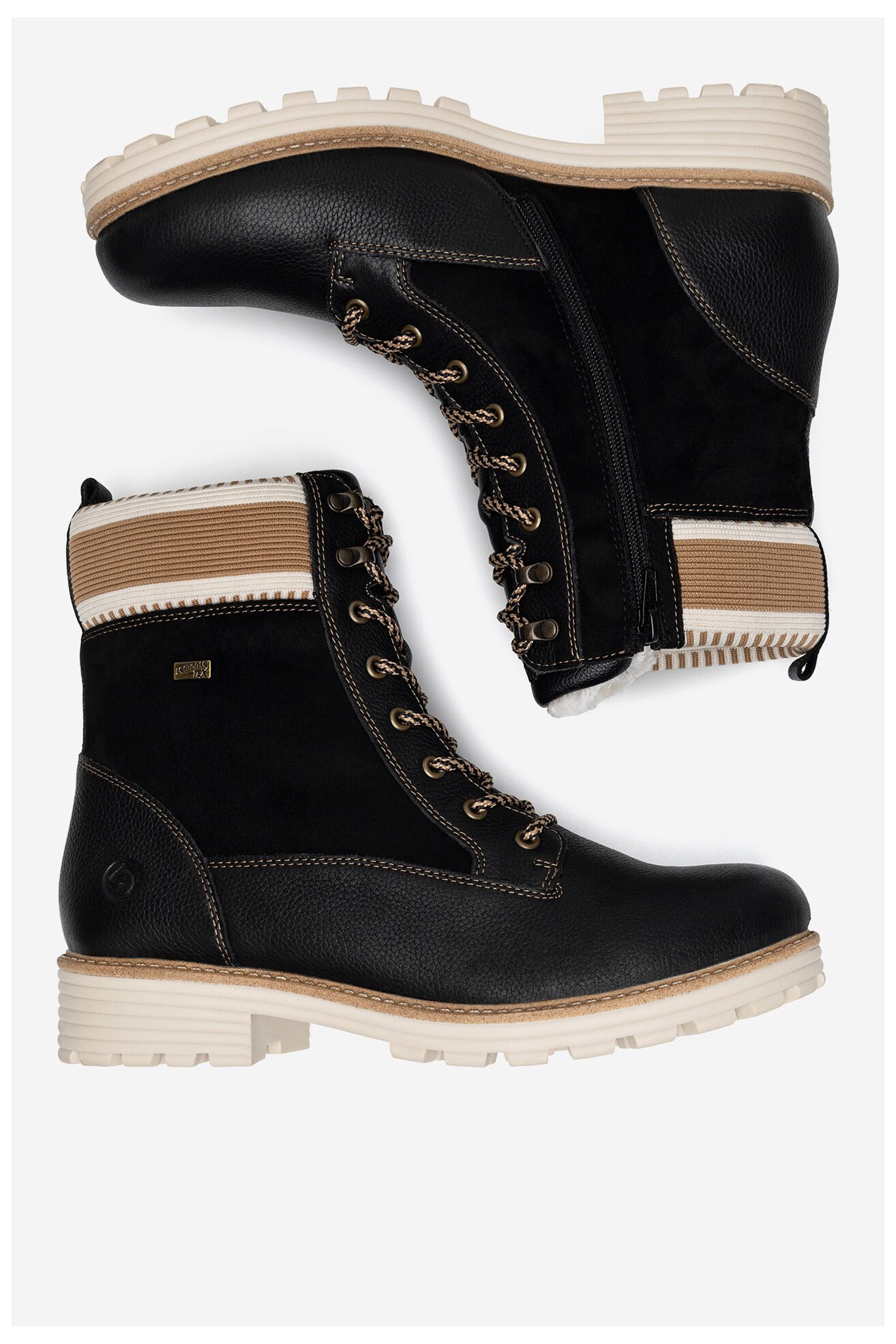 Bocanci Remonte D0W77-03 NEGRU