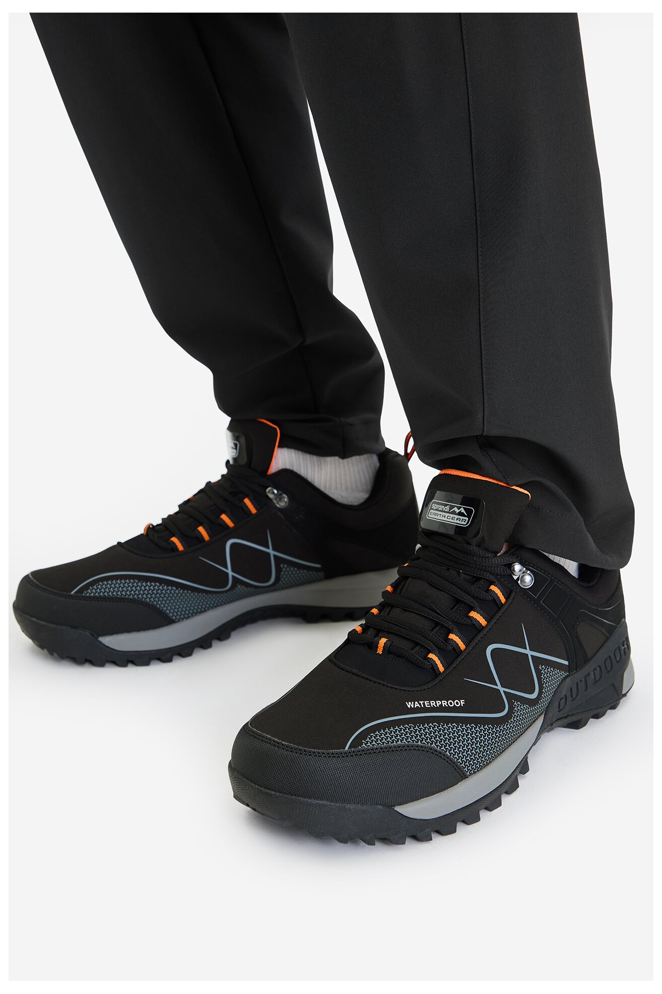 Obuwie sportowe SPRANDI EARTH GEAR CEO-MP86-19003B Czarny