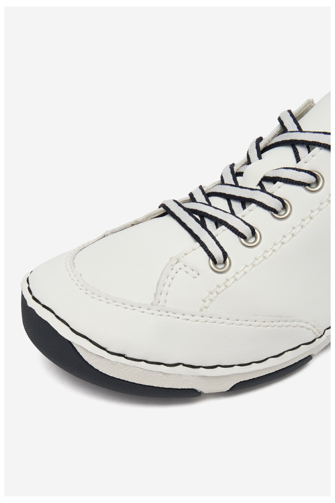 Półbuty Rieker CEO-55901-80 Biały