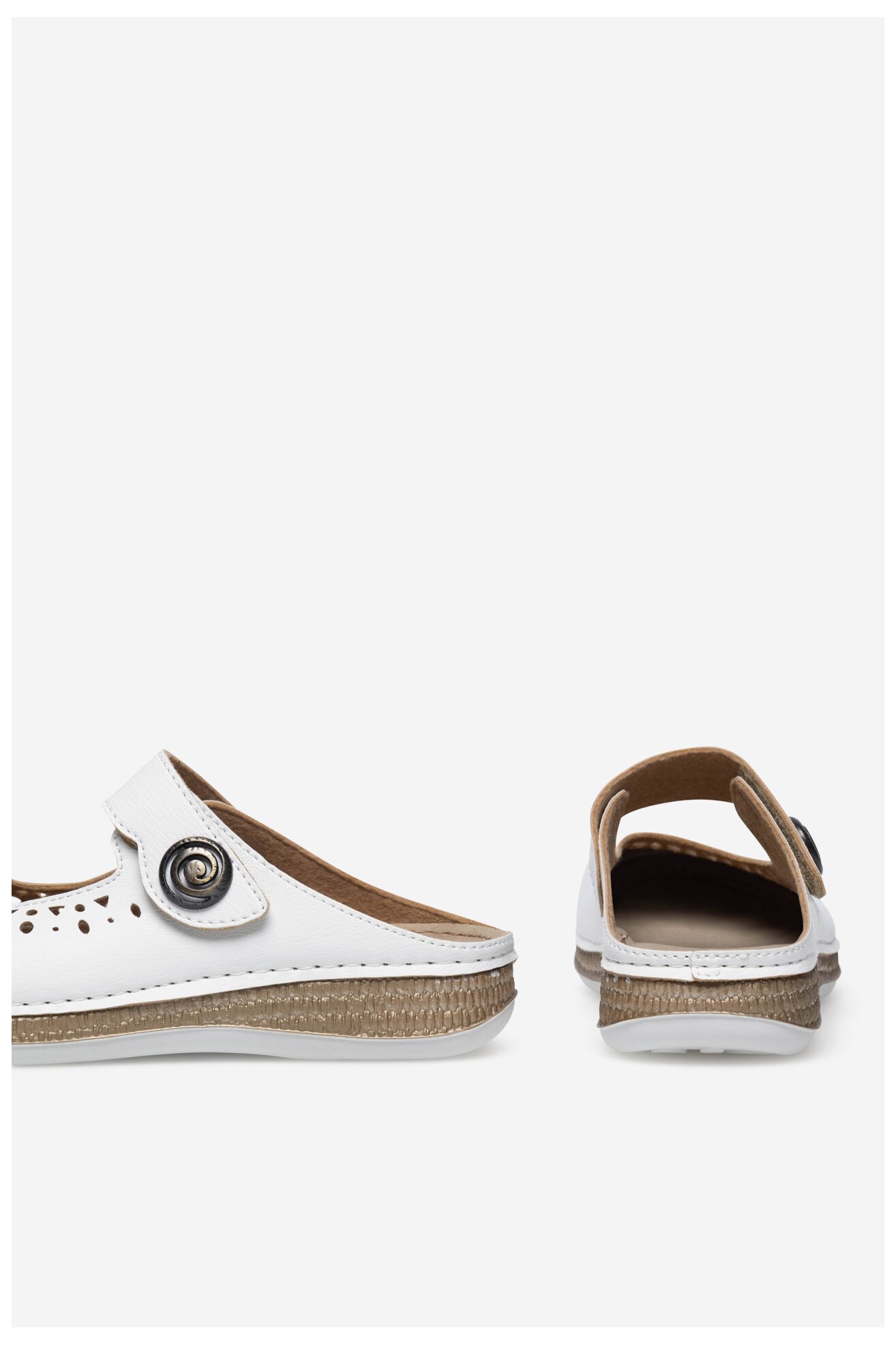 Klapki Inblu MK050100 Biały