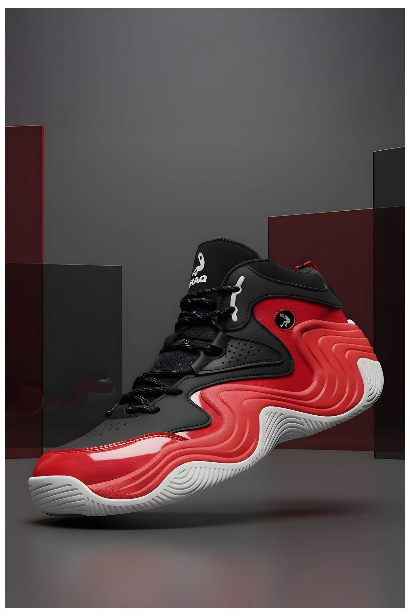 Încălțăminte sport SHAQ EOSS-JUGGERNAUT AQ95041M-BR NEGRU