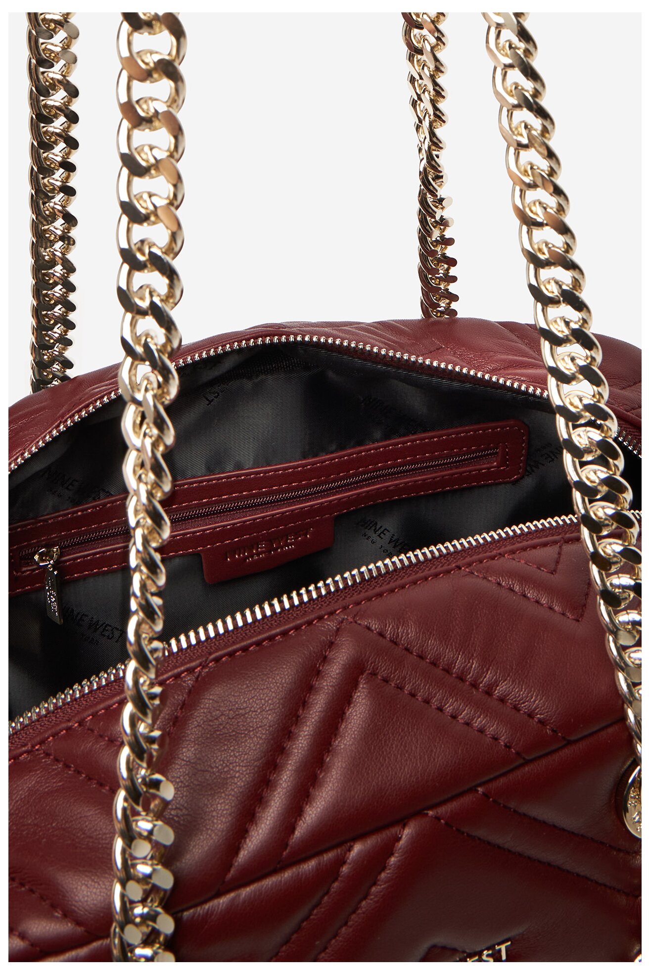 Geantă de mână NINE WEST CEO-ALICE-LA482-3468 GRENA