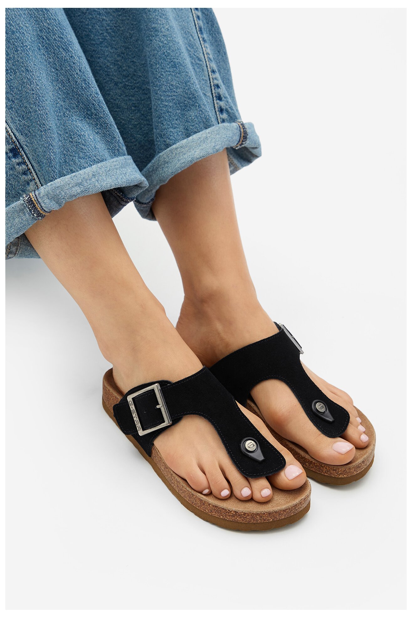 Джапанки G-STAR RAW CWB-WS-1128-51-S ЧЕРЕН