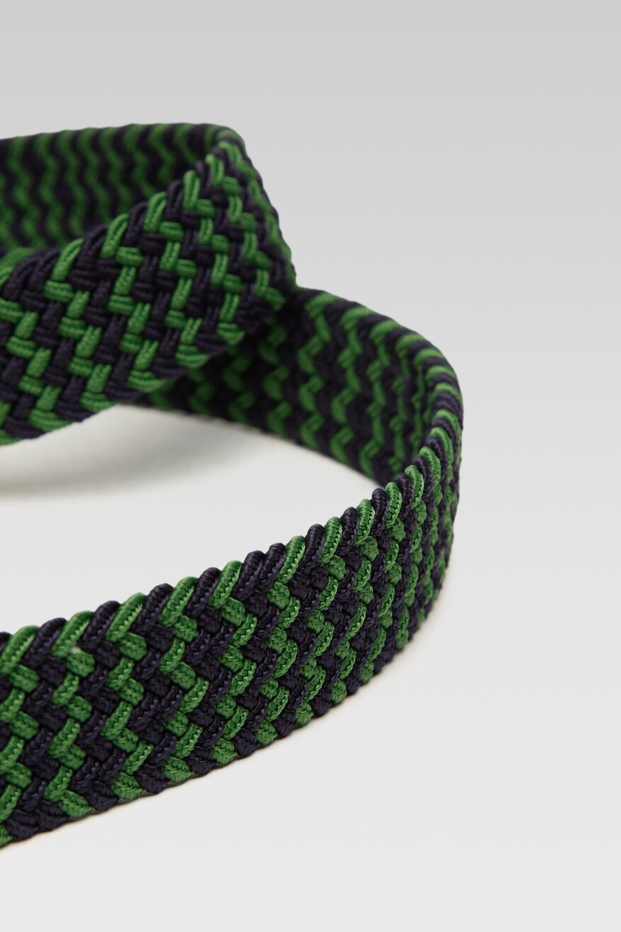 
                Lasocki - Pasek męski zielony - 5904248933982