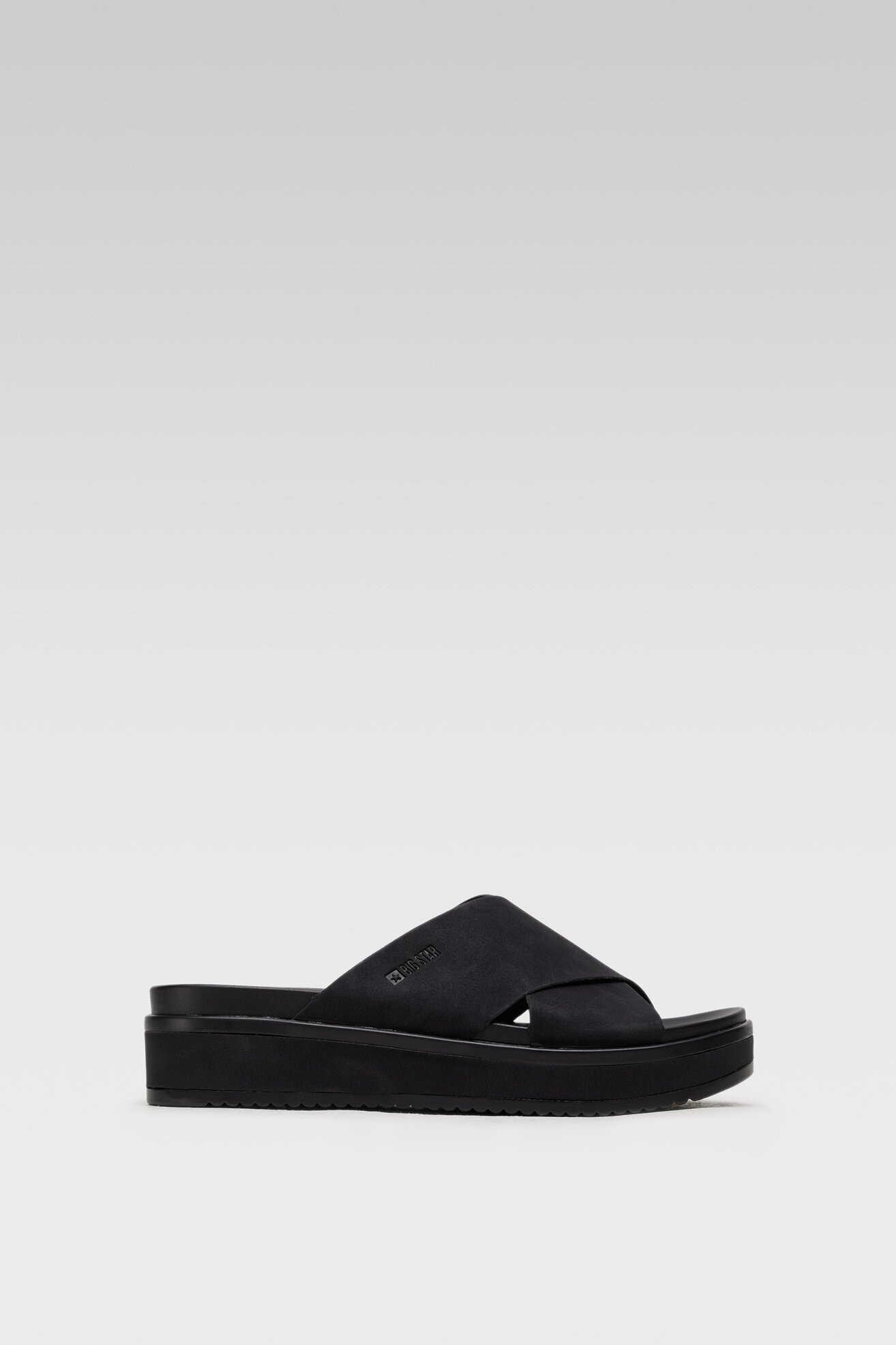 Klapki Big Star JJ274721C Czarny