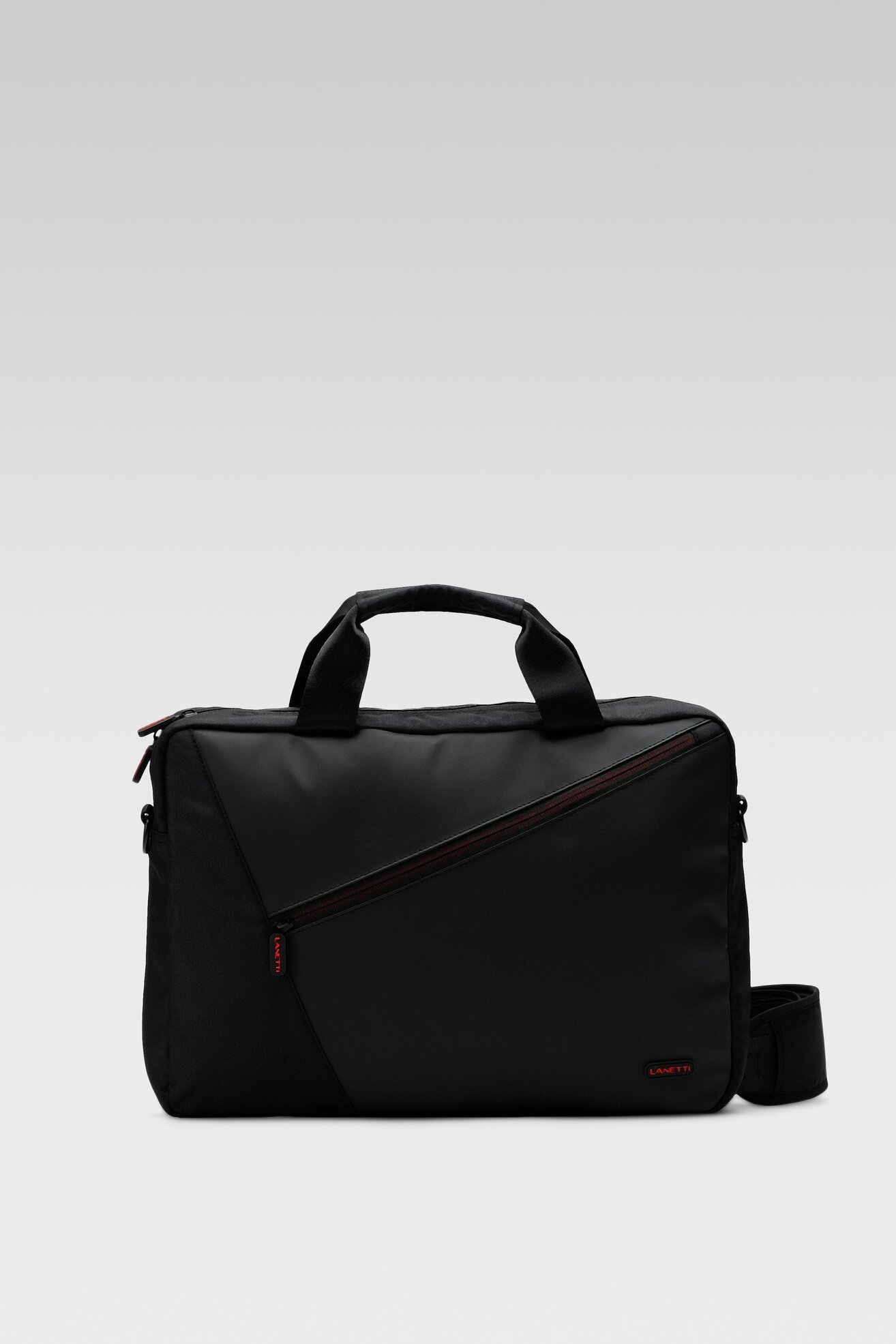 Torba męska Lanetti BMM-S-122-10-08 Czarny