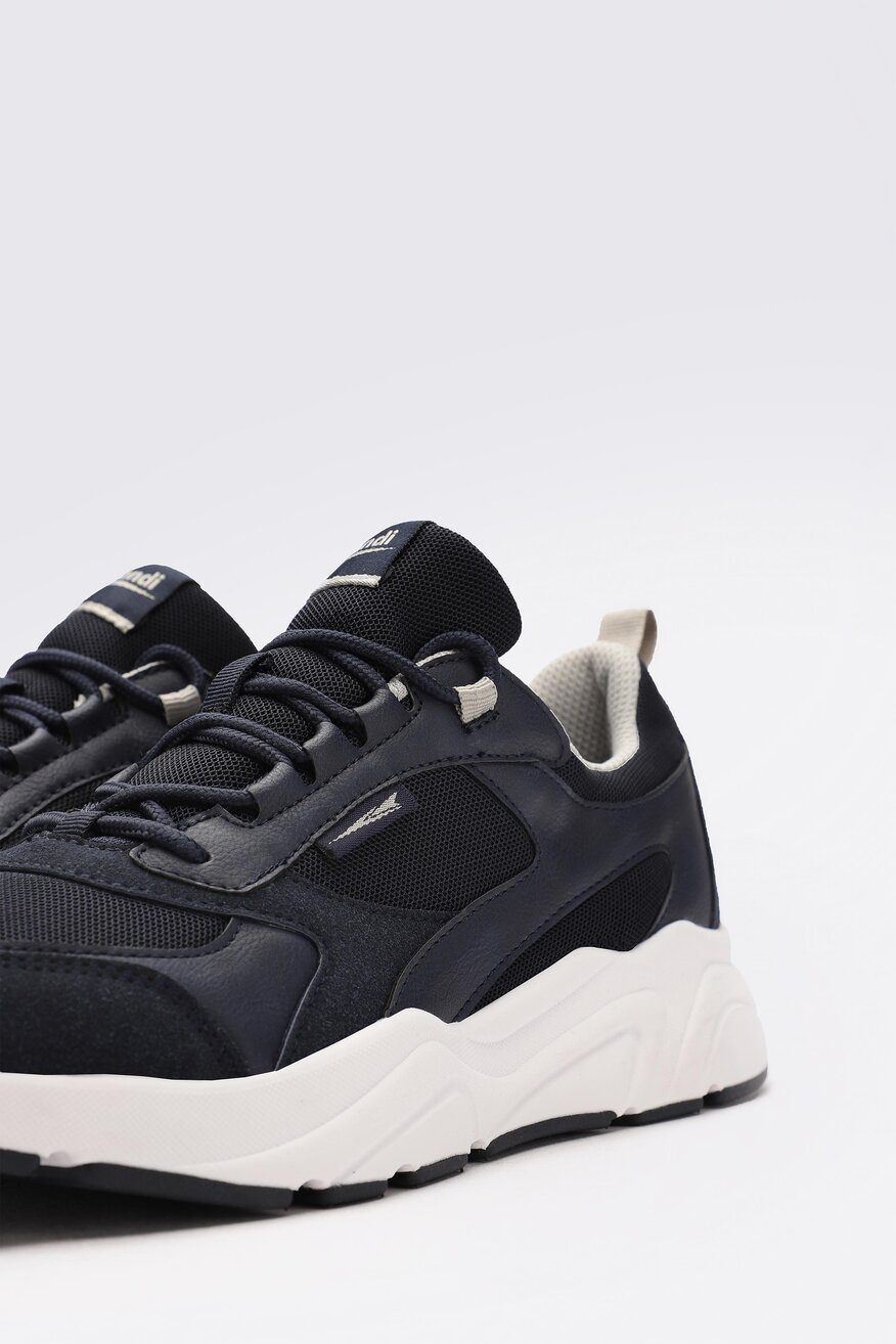 
                Sprandi - Obuwie sportowe granatowe sznurowane - 5903698412399