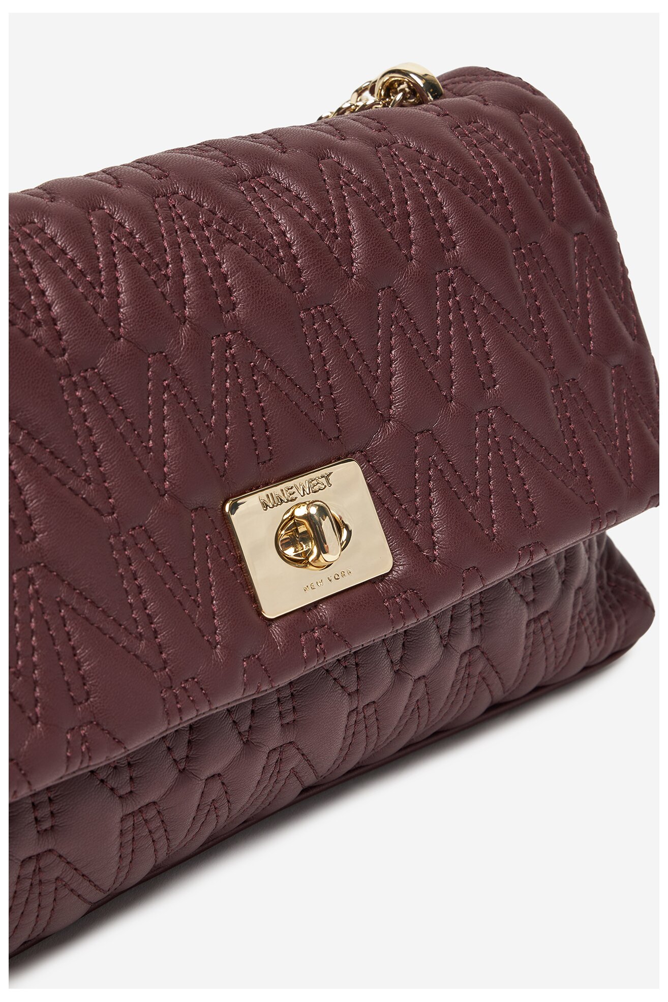 Kézitáska NINE WEST CEO-MILA-S23788-4 BORDÓ