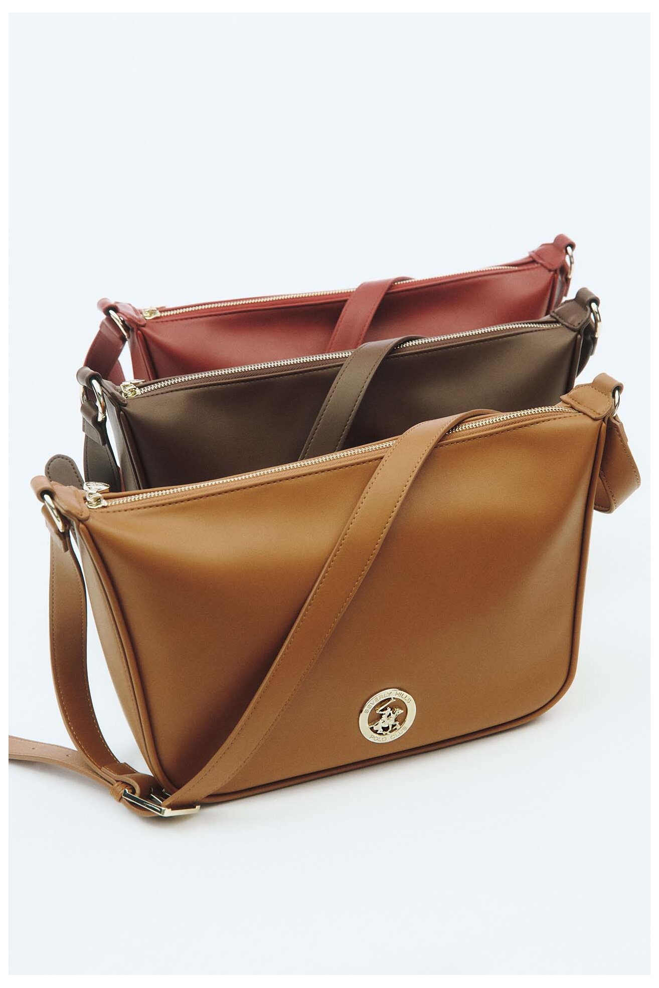 Kézitáska Beverly Hills Polo Club C-BHPC-L-001-08 BORDÓ