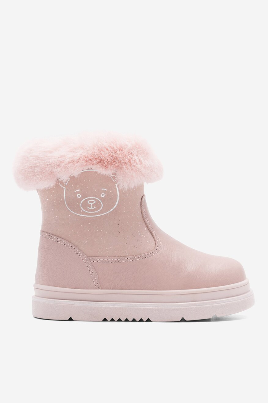 Lasocki Kids - Kozaki skórzane ocieplane - 5905588135531