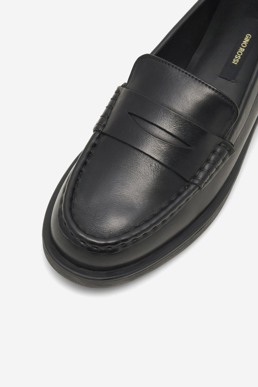 Gino Rossi - Loafersy skórzane - 5905588403784