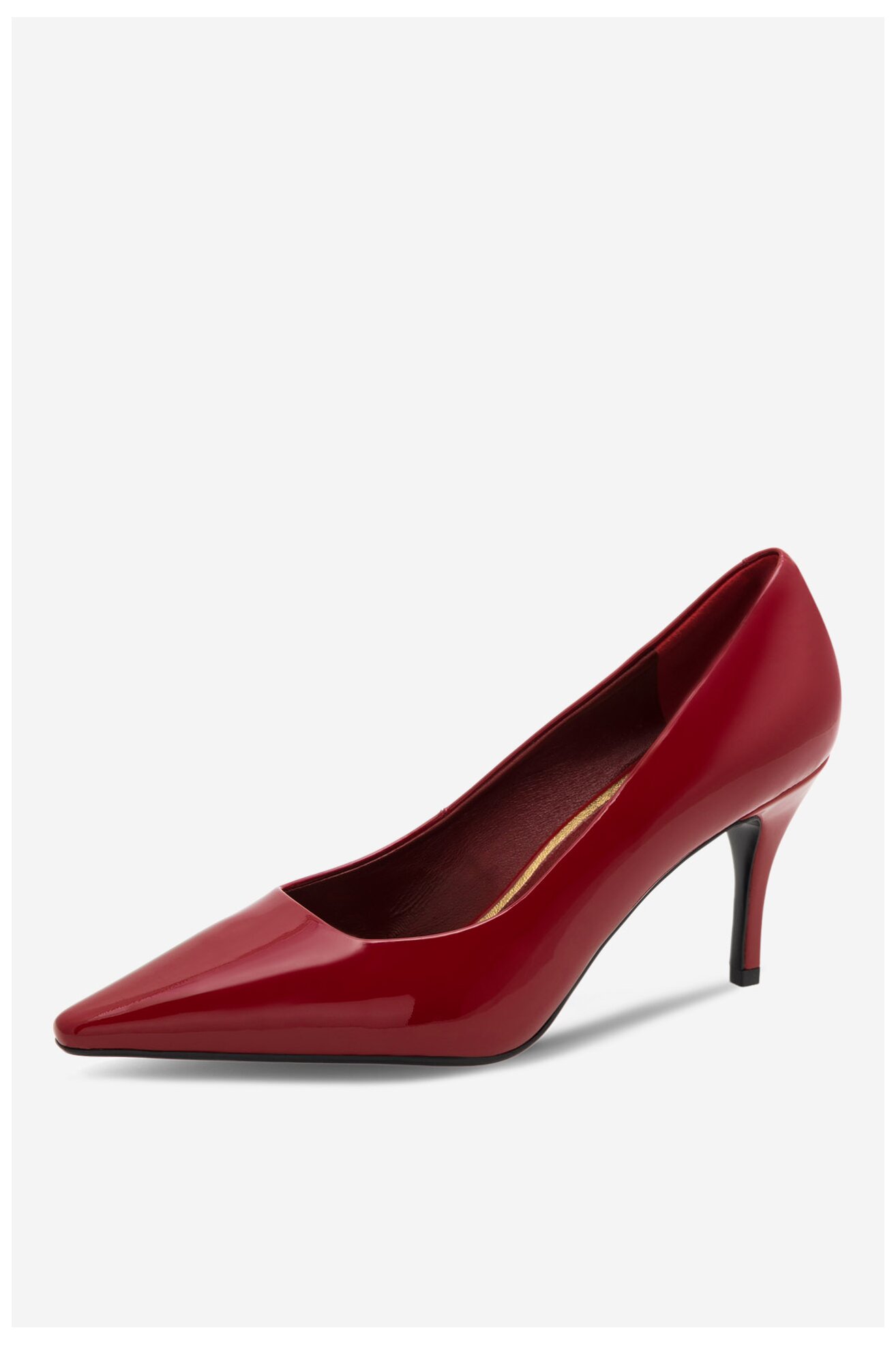 Czółenka Gino Rossi NEL-SLT623-61 Czerwony