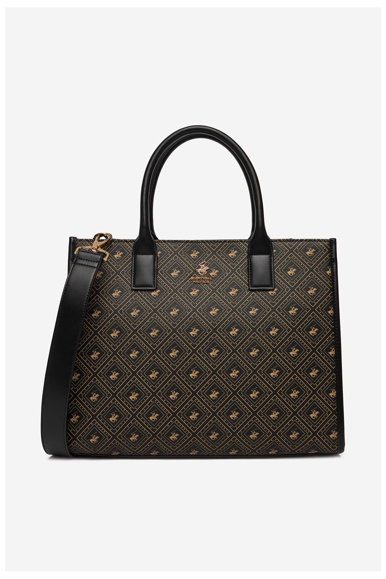 Дамска чанта Beverly Hills Polo Club CEO-BHPC-S-003-07 ЧЕРЕН