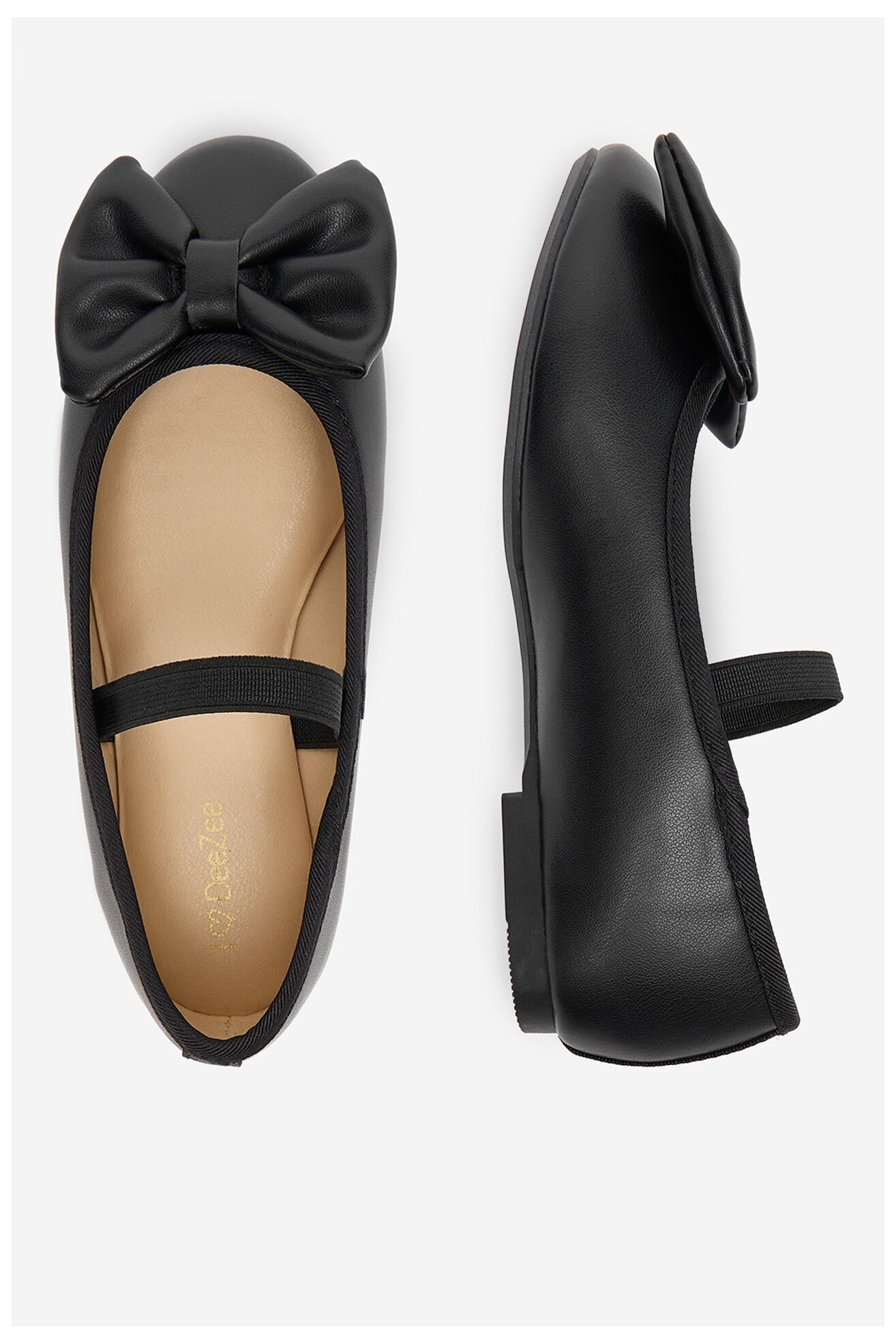 Baleriny DeeZee CEO-JDED-1218 Czarny