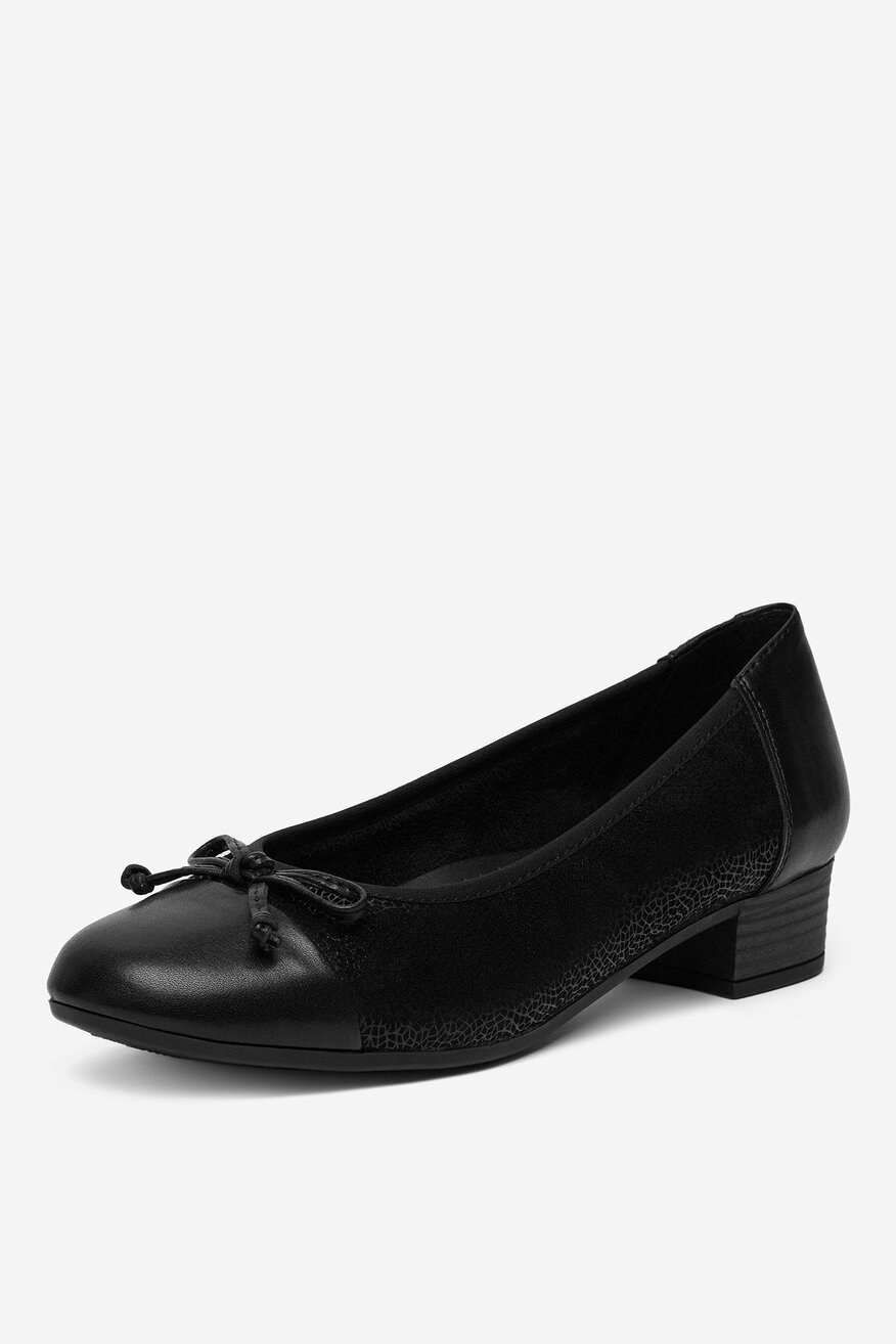 Pantofi cu toc Go Soft NEGRU - 5906751002810