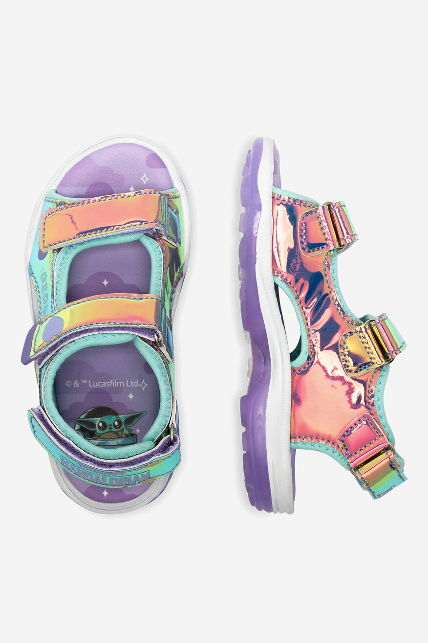 MANDALORIAN - Sandały z migającymi diodami - 5905588502289