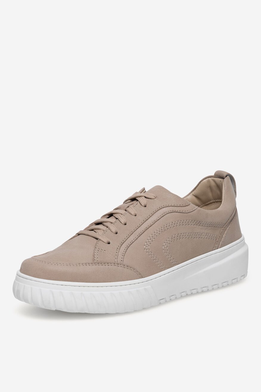 Sergio Bardi - Sneakersy skórzane - 5905588556206