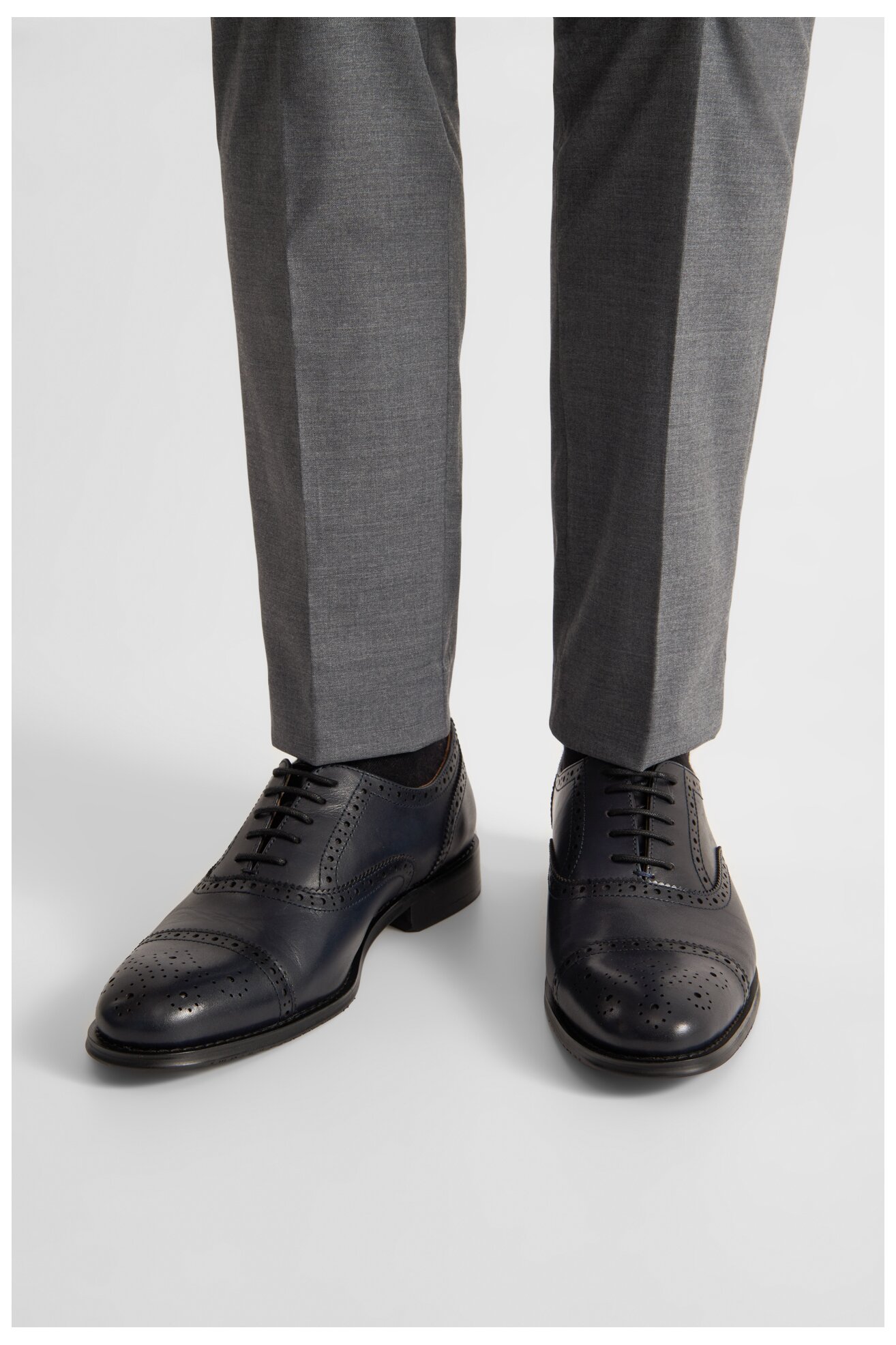 Półbuty Gino Rossi FLAVIO-03 124AM Granatowy