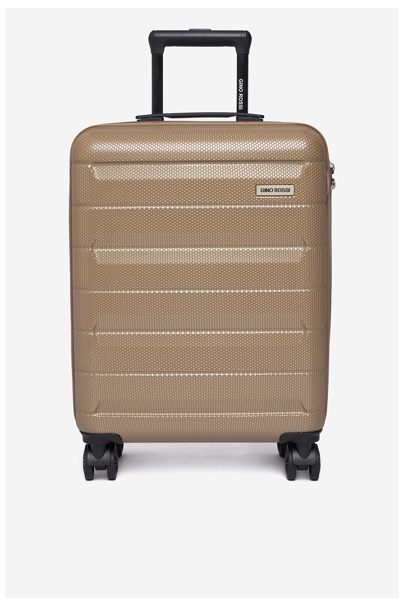Walizka Gino Rossi CEO-GIN-S-004-BEIGE Beżowy