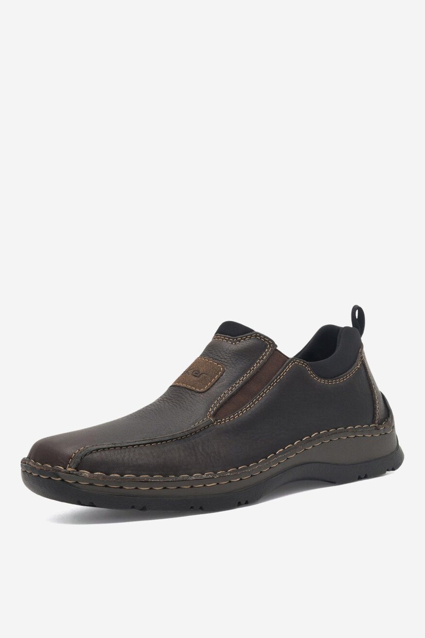 Polobotka Rieker HNĚDÁ - 5905588683667