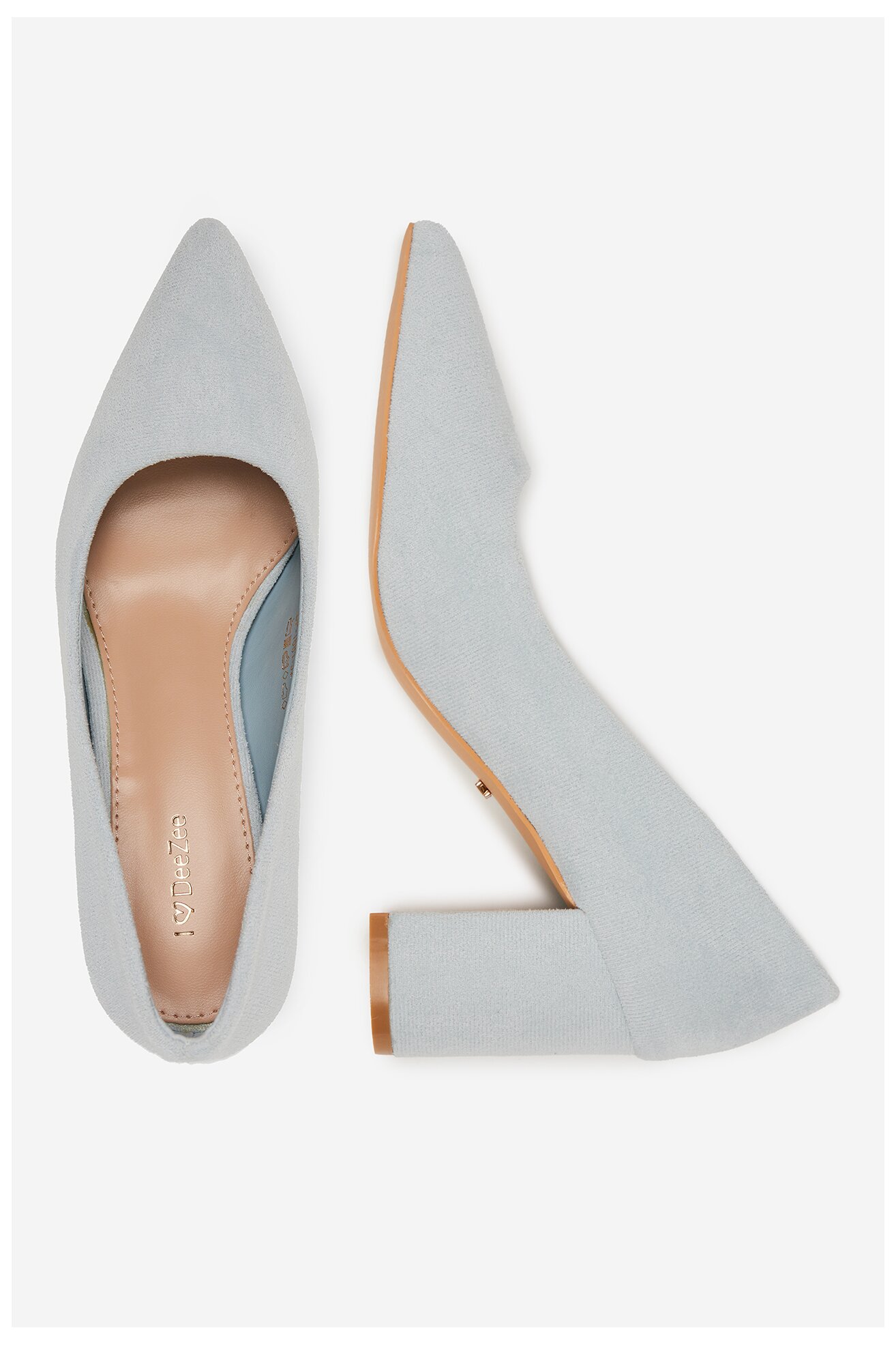 Czółenka DeeZee DP-1681-32 Niebieski