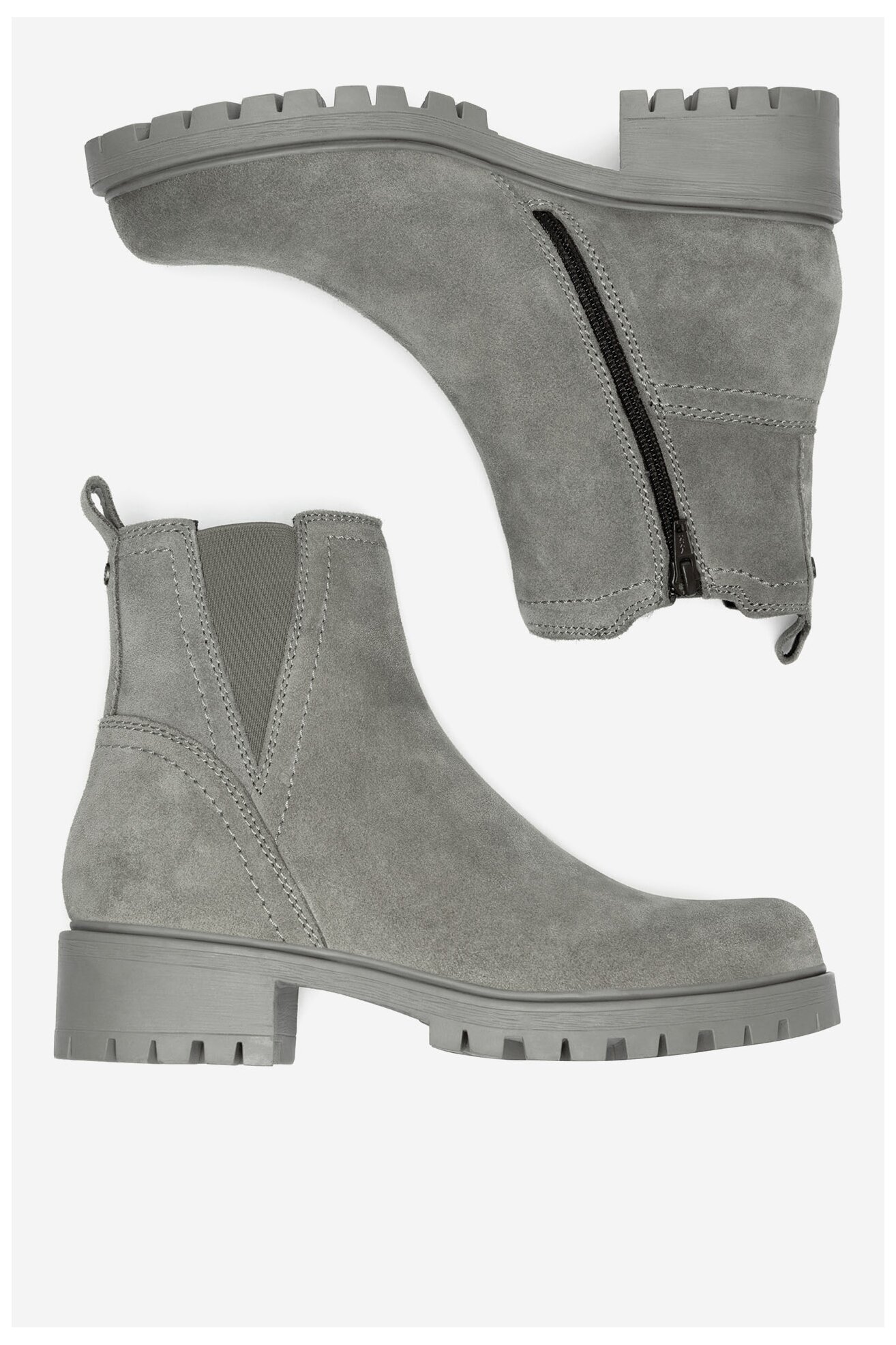 Kratke čizme Lasocki WI16-D-466-02 SIVA