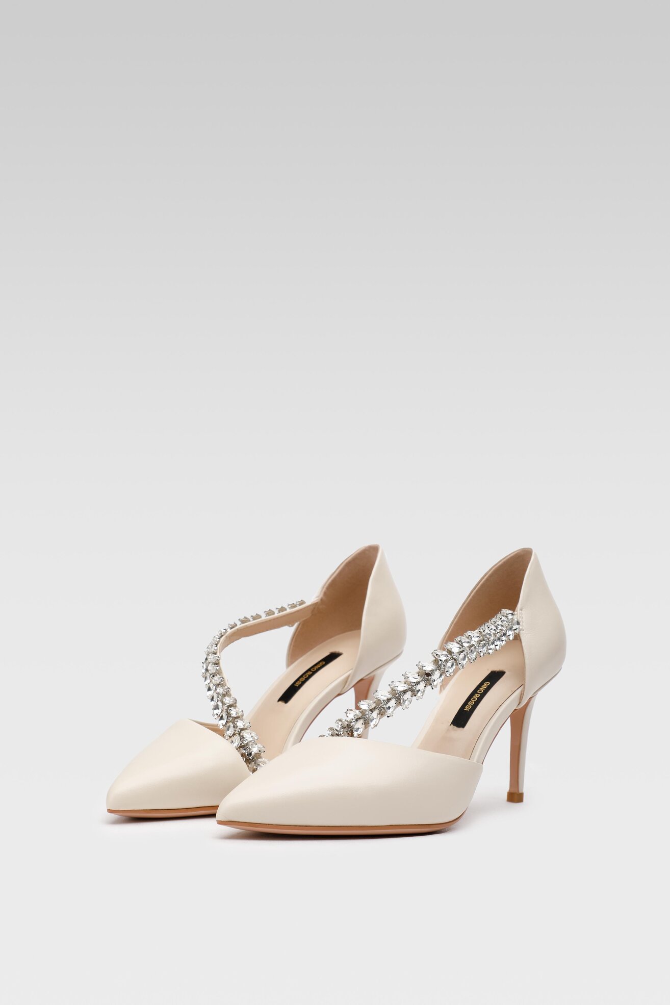 Czółenka Gino Rossi V323-69-1 Beżowy