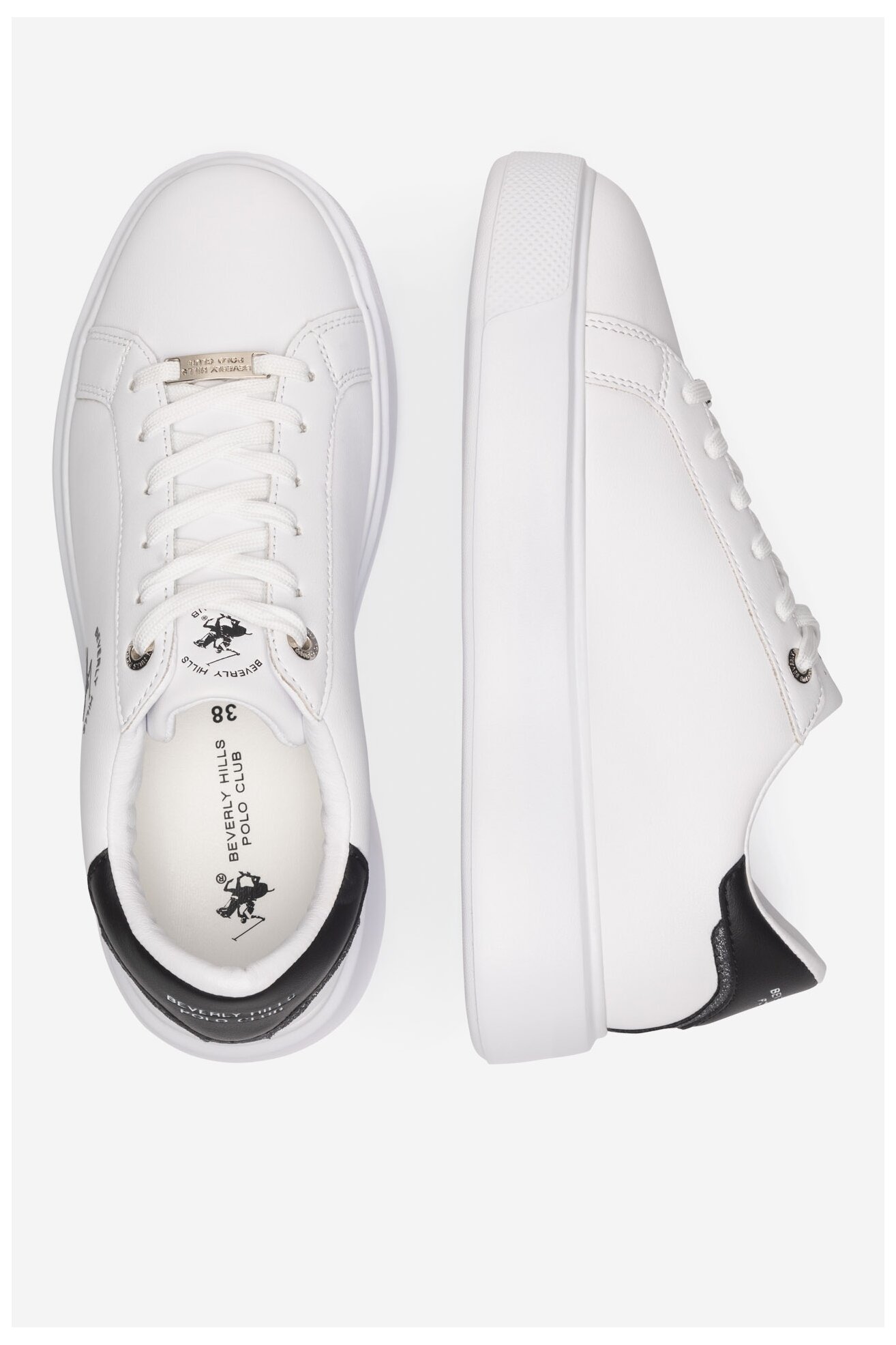 Obuwie sportowe Beverly Hills Polo Club V12-712 Biały
