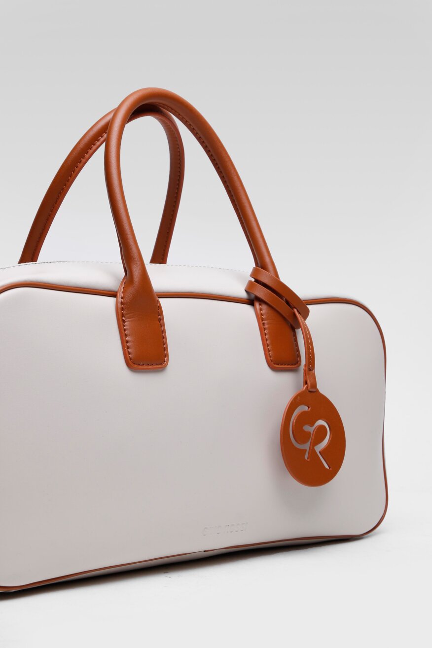 
                Gino Rossi - Torebka skórzana biała - 5903698770284