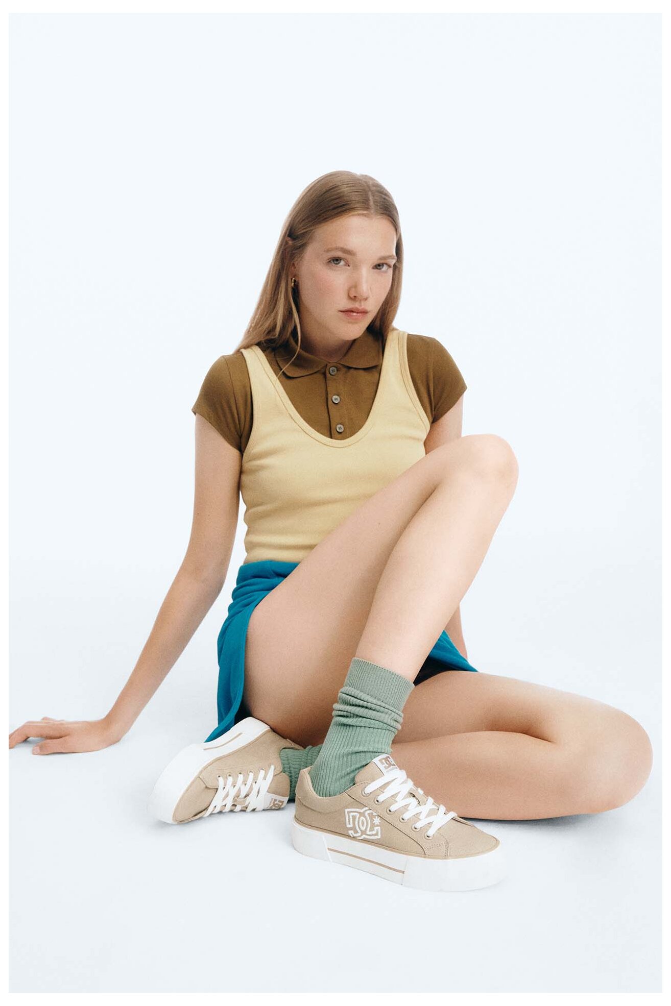 Pantofi pânză DC Shoes CEO-SS25-3C098 BEJ