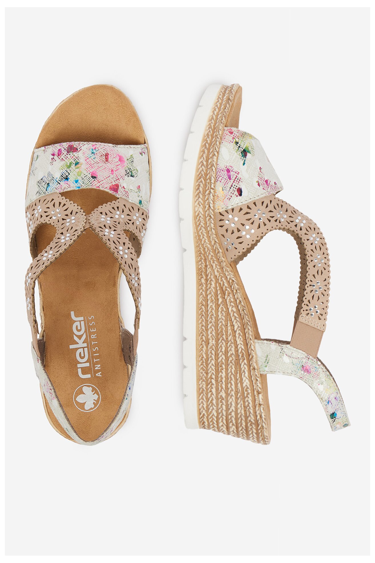 Sandały Rieker CEO-61916-90 MIX