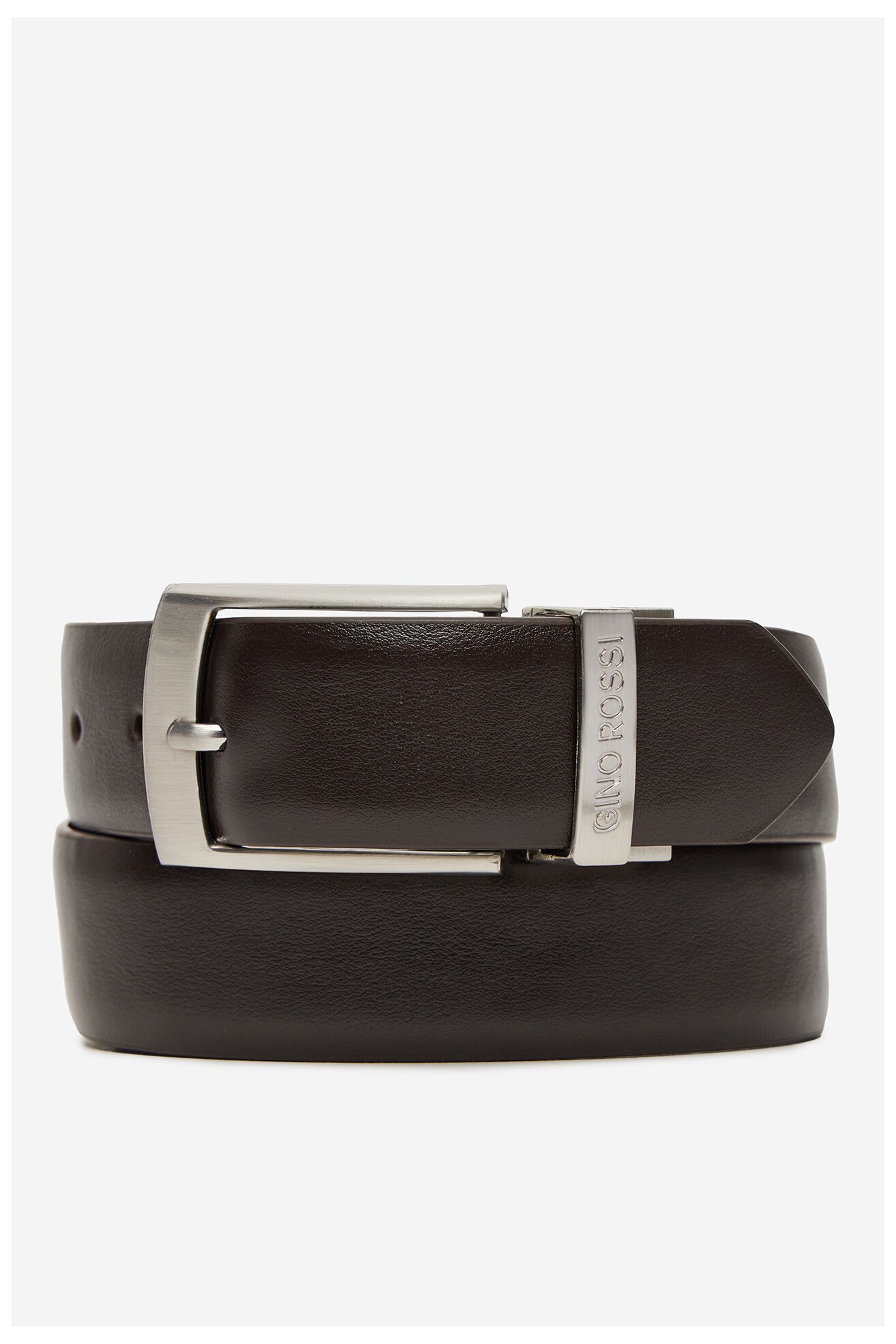Férfi öv Gino Rossi C-NOAH-ZZ24083 SÖTÉTBARNA