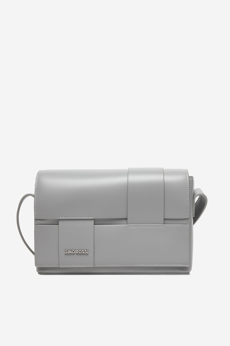 
                Сумка З Ремінцем Gino Rossi СВІТЛО-СІРИЙ - 5906751623800
