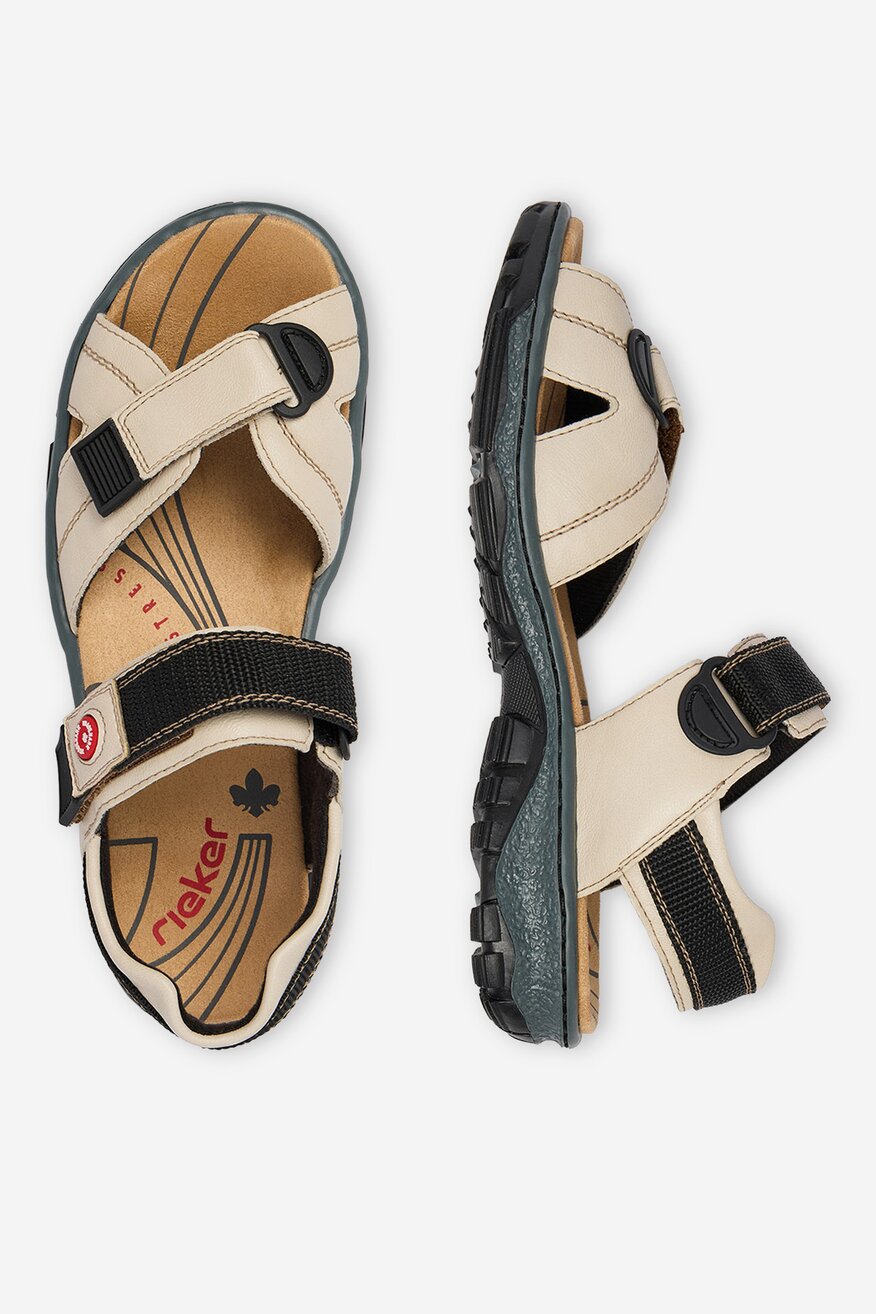 
                        Сандали Rieker CEO-68851-80 СЛОНОВА КОСТ - 5906751829479