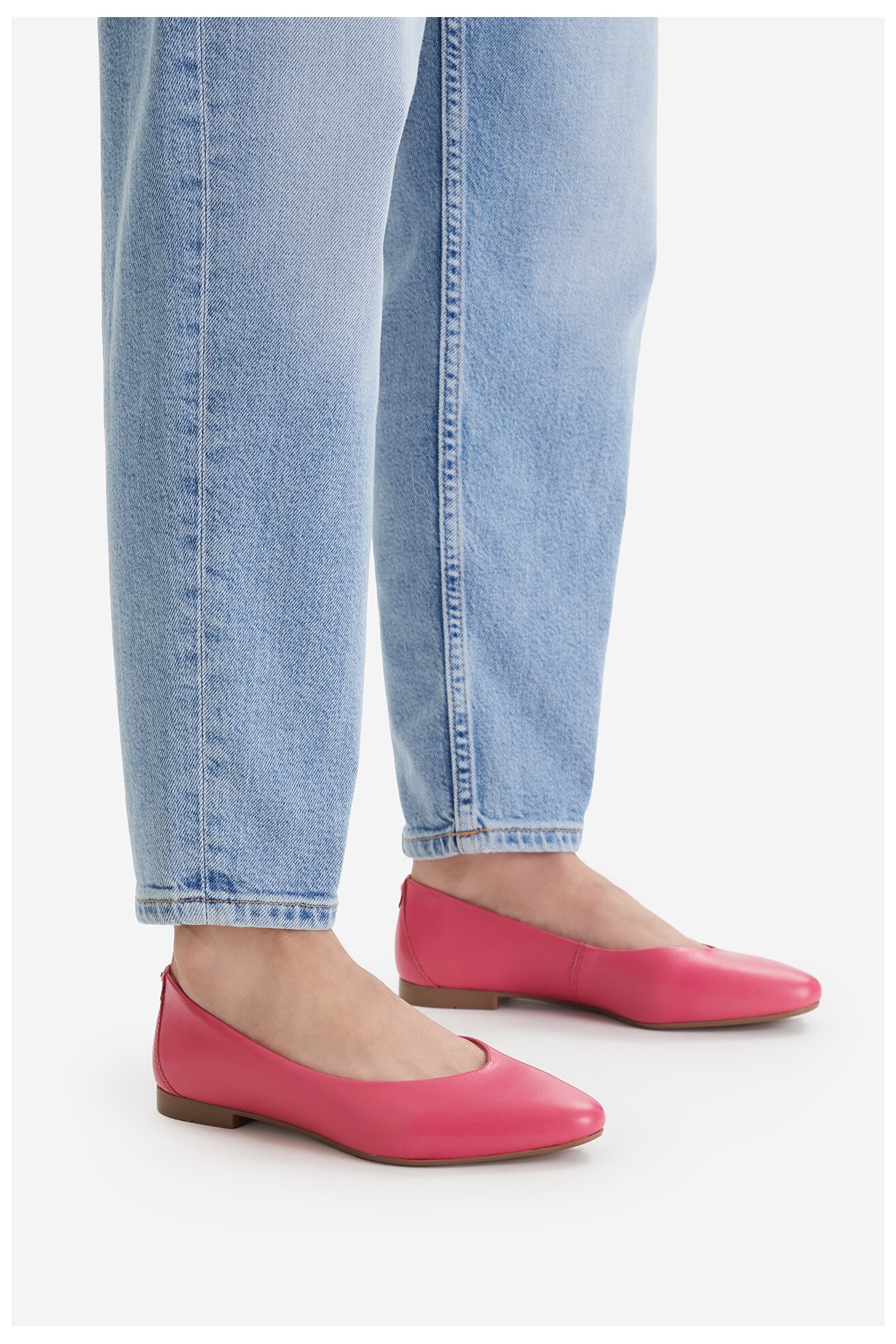 Baleriny Lasocki CEO-RST-KAJA-66 Różowy ciemny