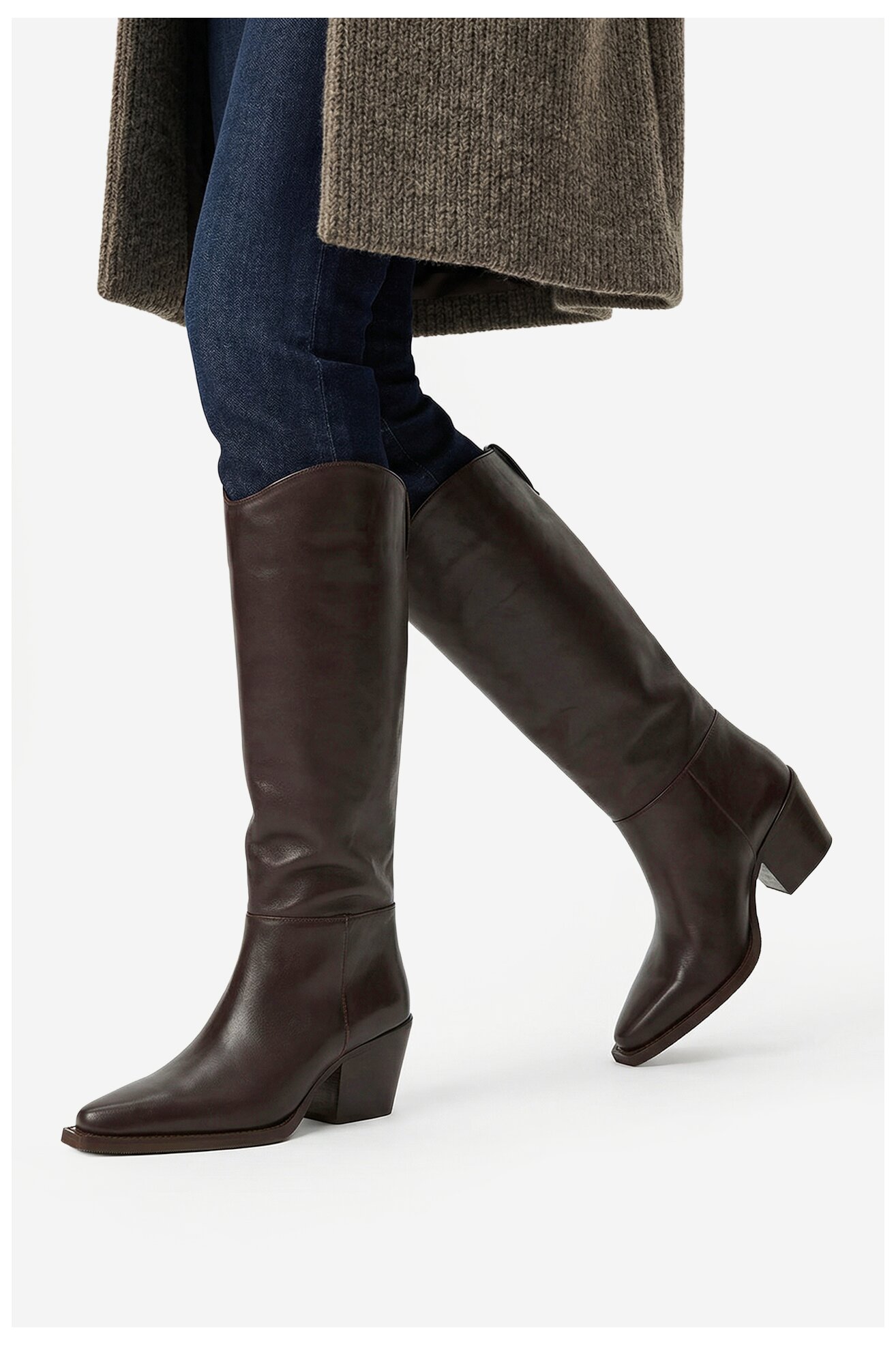 Kozaki G-STAR RAW EO-HASRET-25FW38 Brązowy ciemny