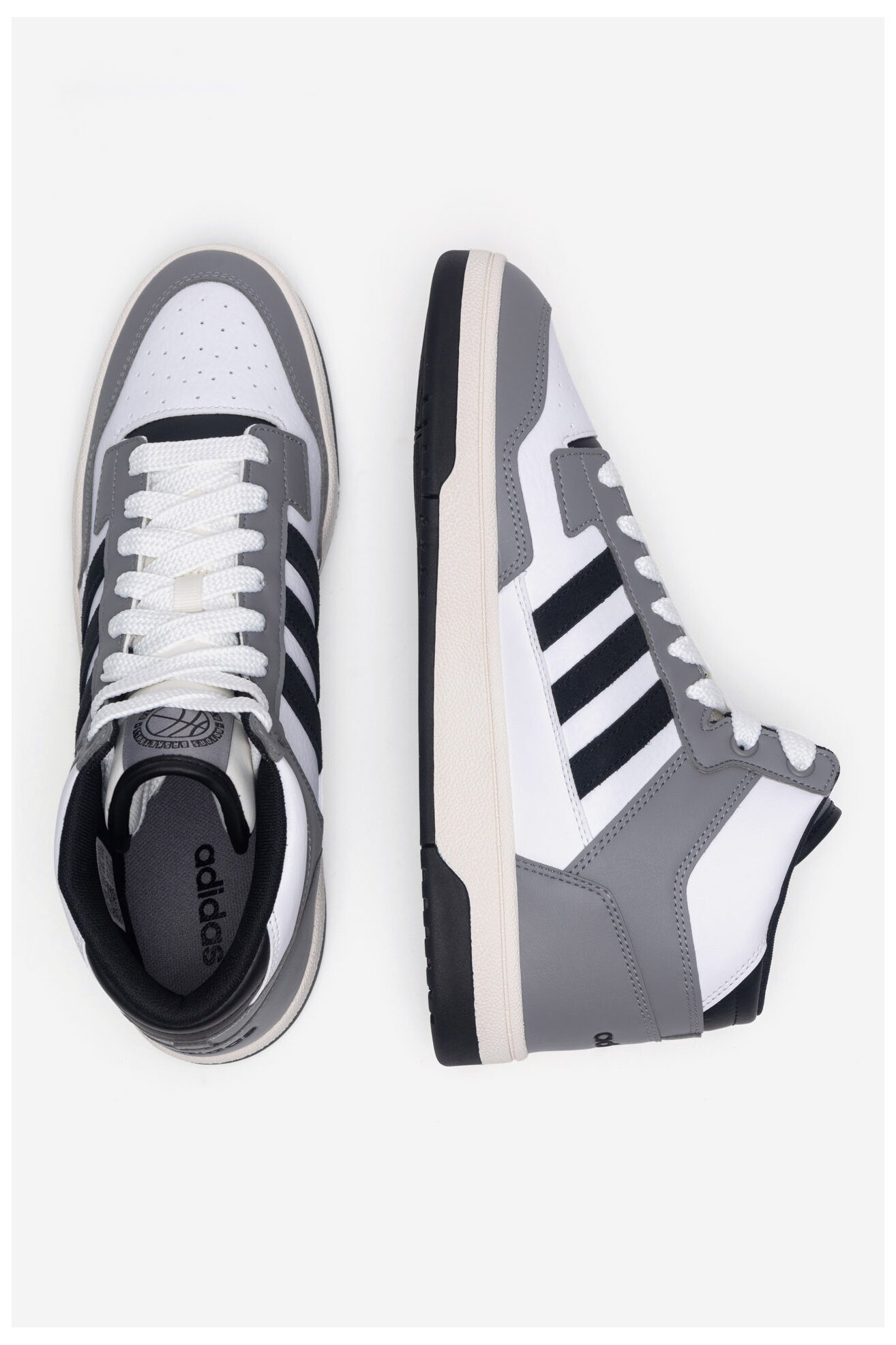 Спортни обувки adidas RAPID COURT MID W JP5866 СИВ