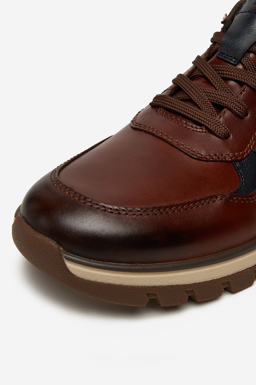 Polobotka Rieker HNĚDÁ - 2230083229984