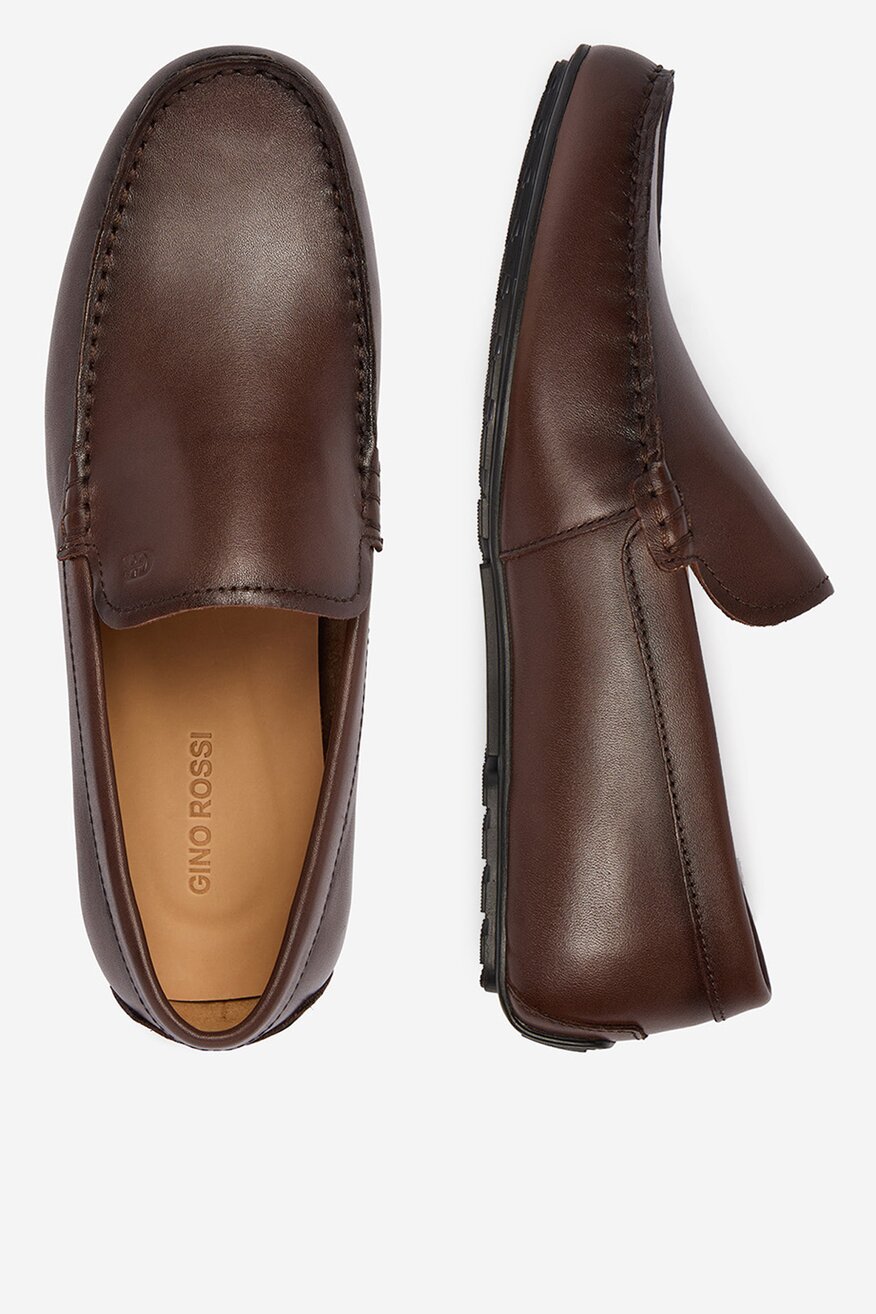 
                Gino Rossi - Mokasyny skórzane - 5906751714119