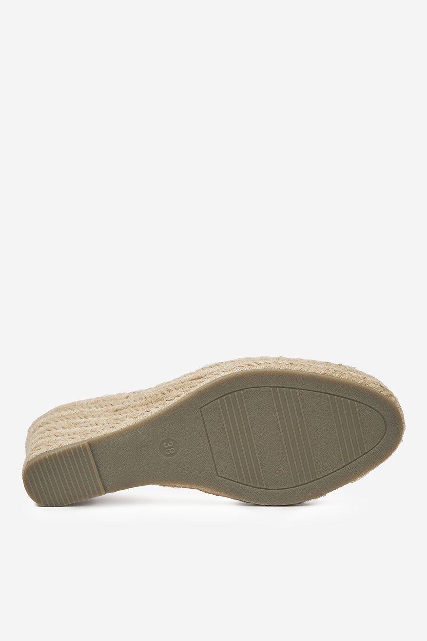 DeeZee - Espadryle na koturnie - 5906751098783