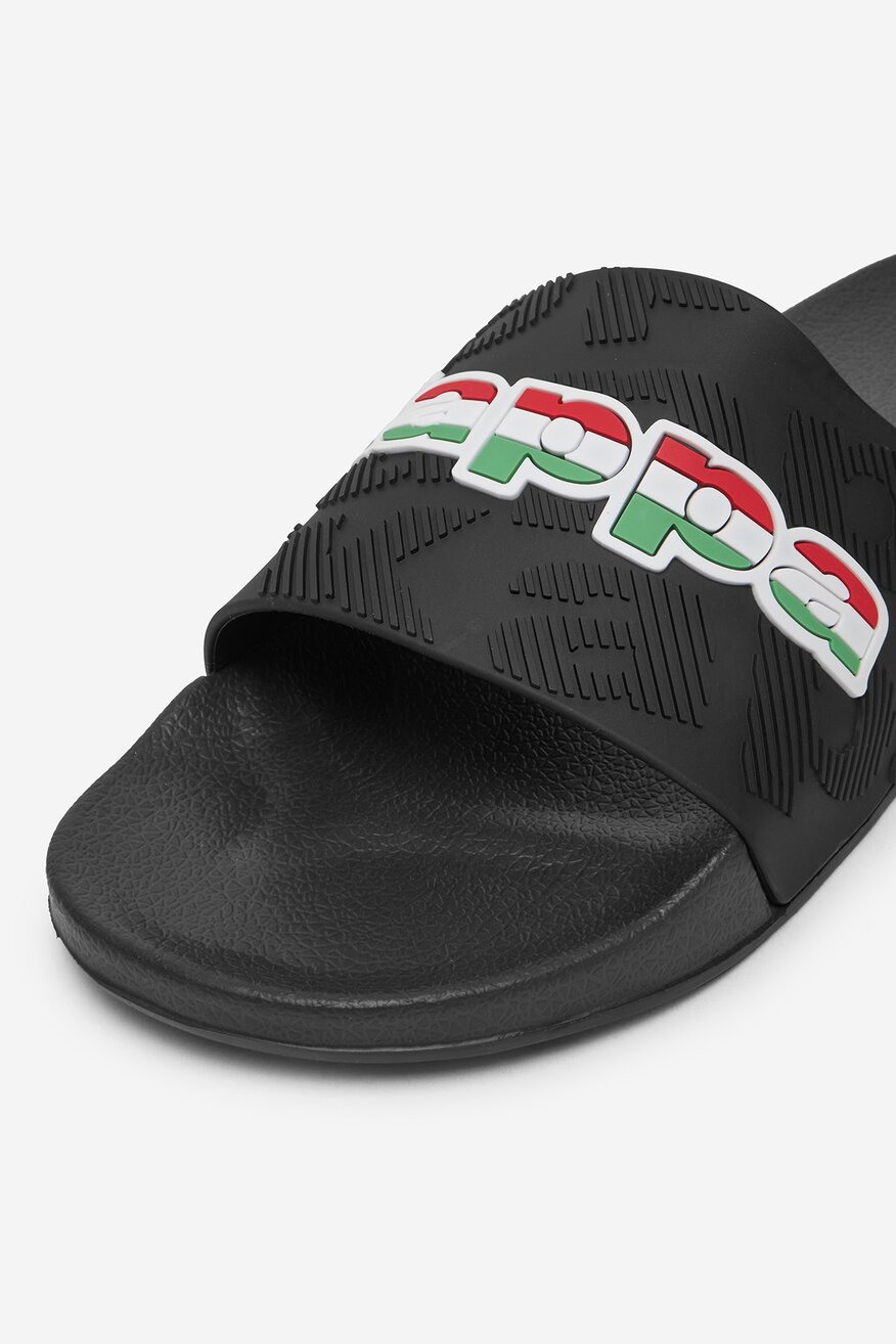 Plážové pantofle Kappa ČERNÁ - 5903698732121