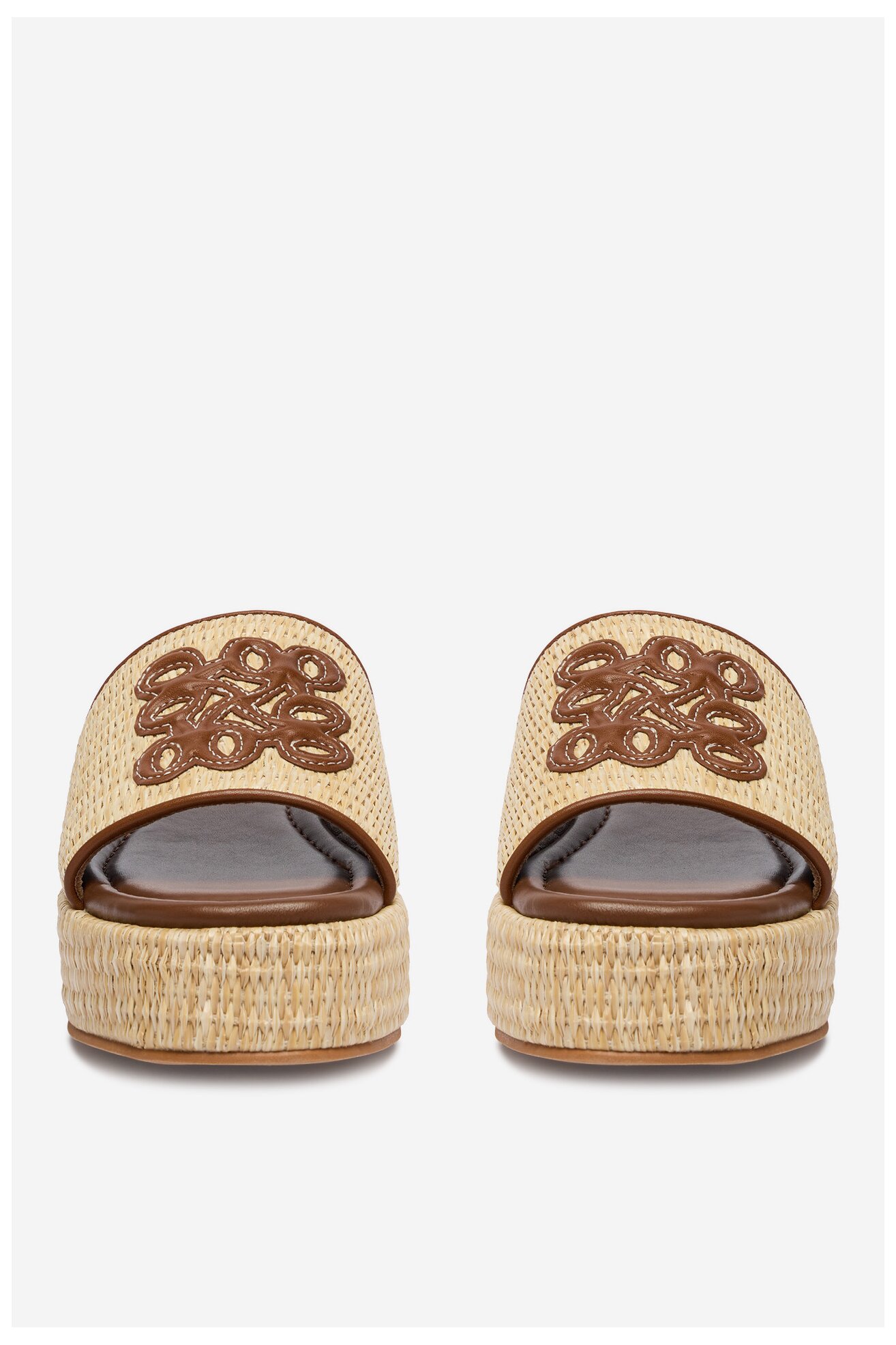 Klapki NINE WEST EO-259-8201 Beżowy