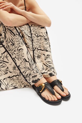 Papuče Gino Rossi CLAUDIE-R25SS03088 CRNA