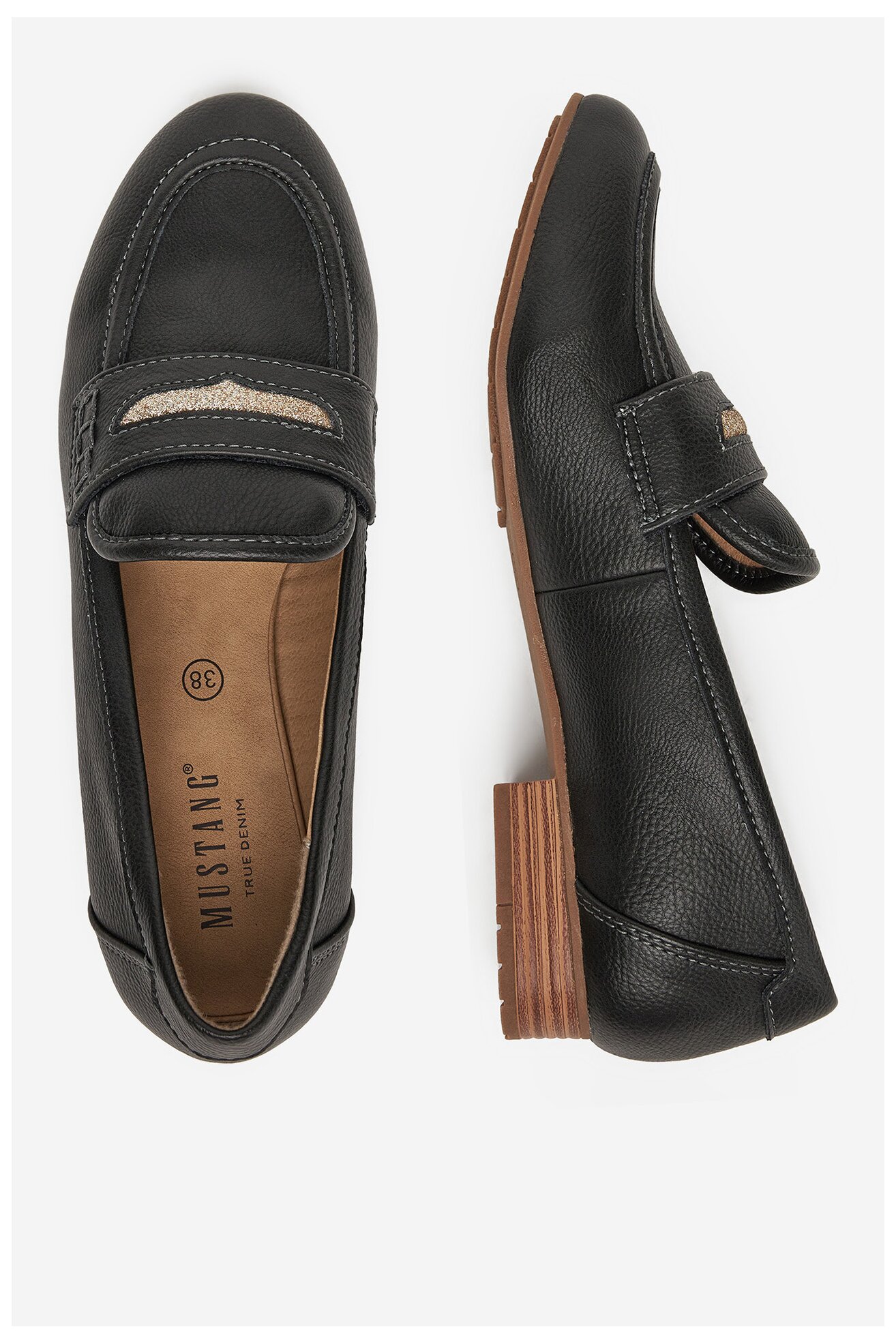 Мокасини Mustang 1489-404 ЧЕРЕН