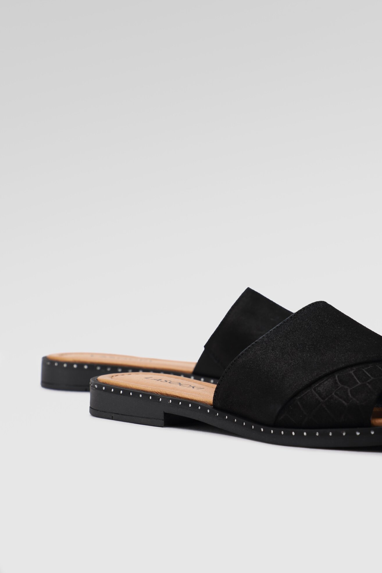 Klapki Lasocki WI23-FOXI-10A Czarny