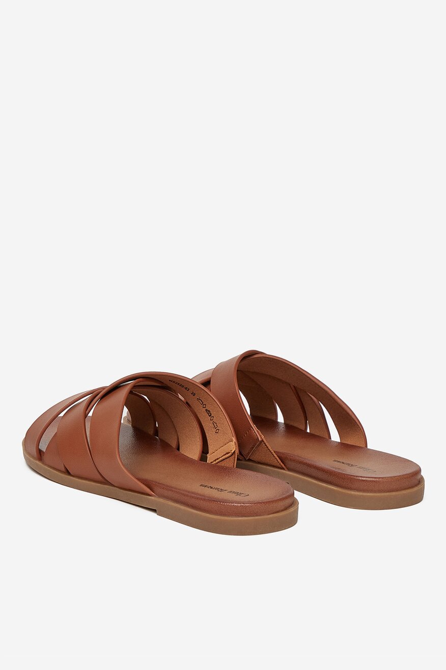 Flip-flop Clara Barson CAMEL - 5906751040393