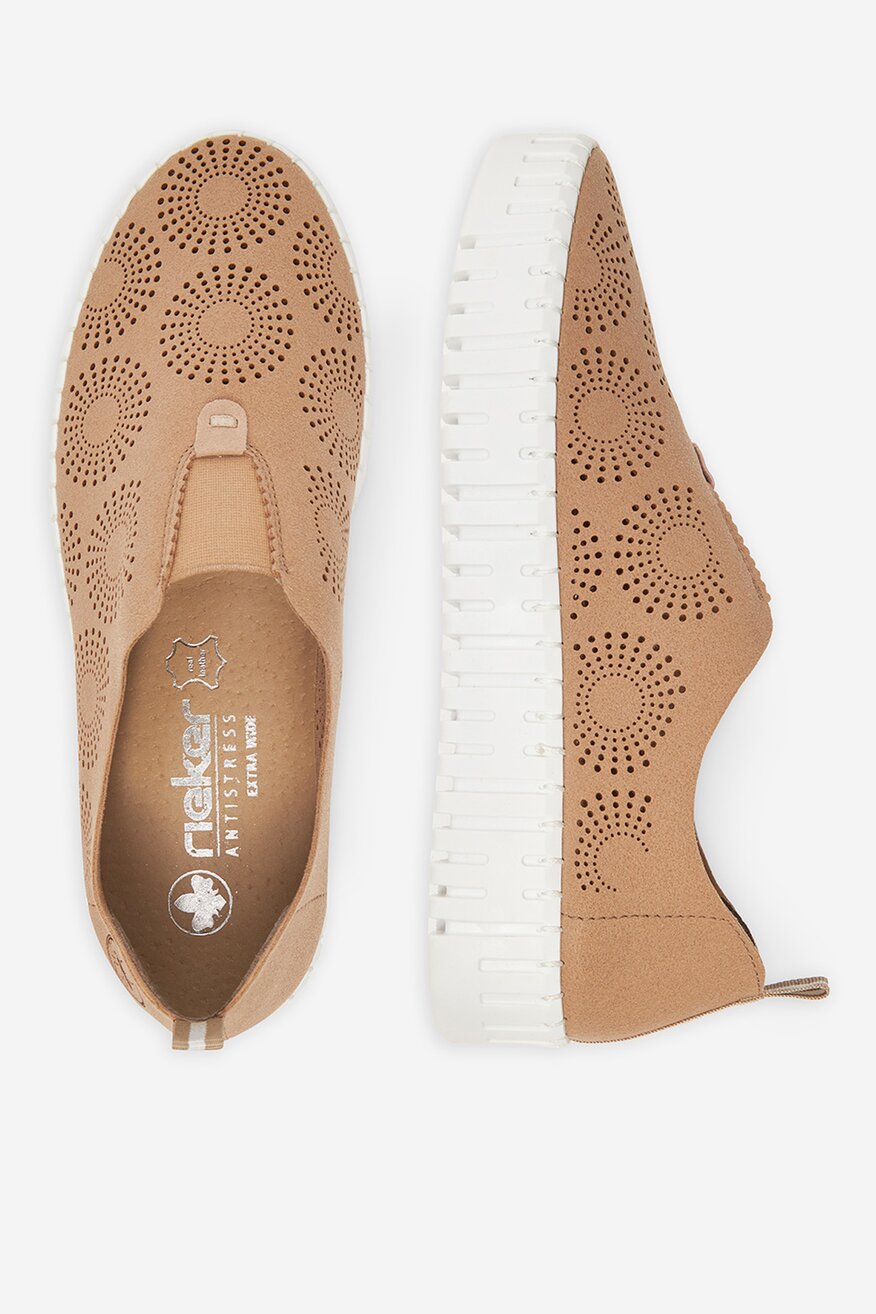 
                Félcipő Rieker SÖTÉTBÉZS - 2230078417341