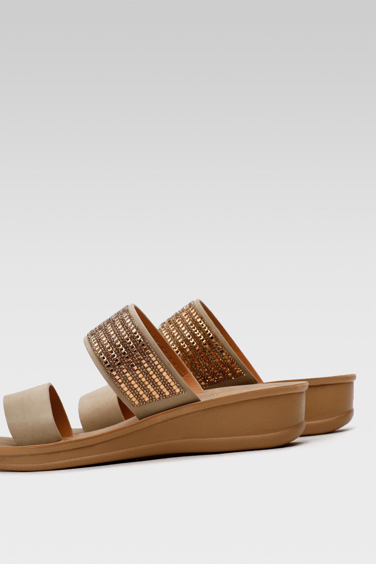 Klapki Clara Barson WSS20581-01 Beżowy