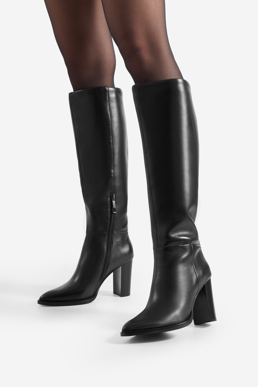 Gino Rossi - Kozaki skórzane - 5905588872795